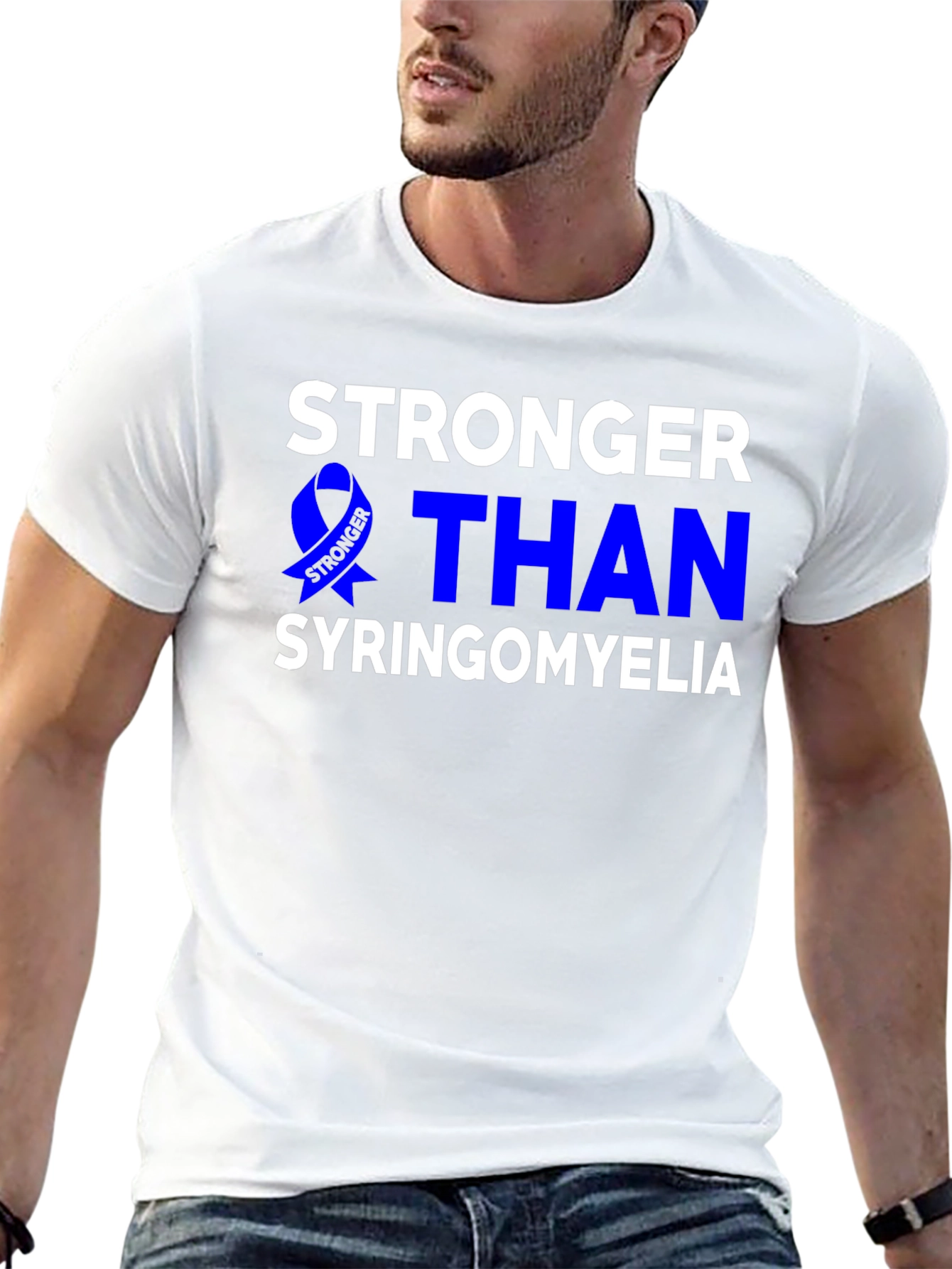 Stronger Than Syringomyelia Awareness T-Shirt