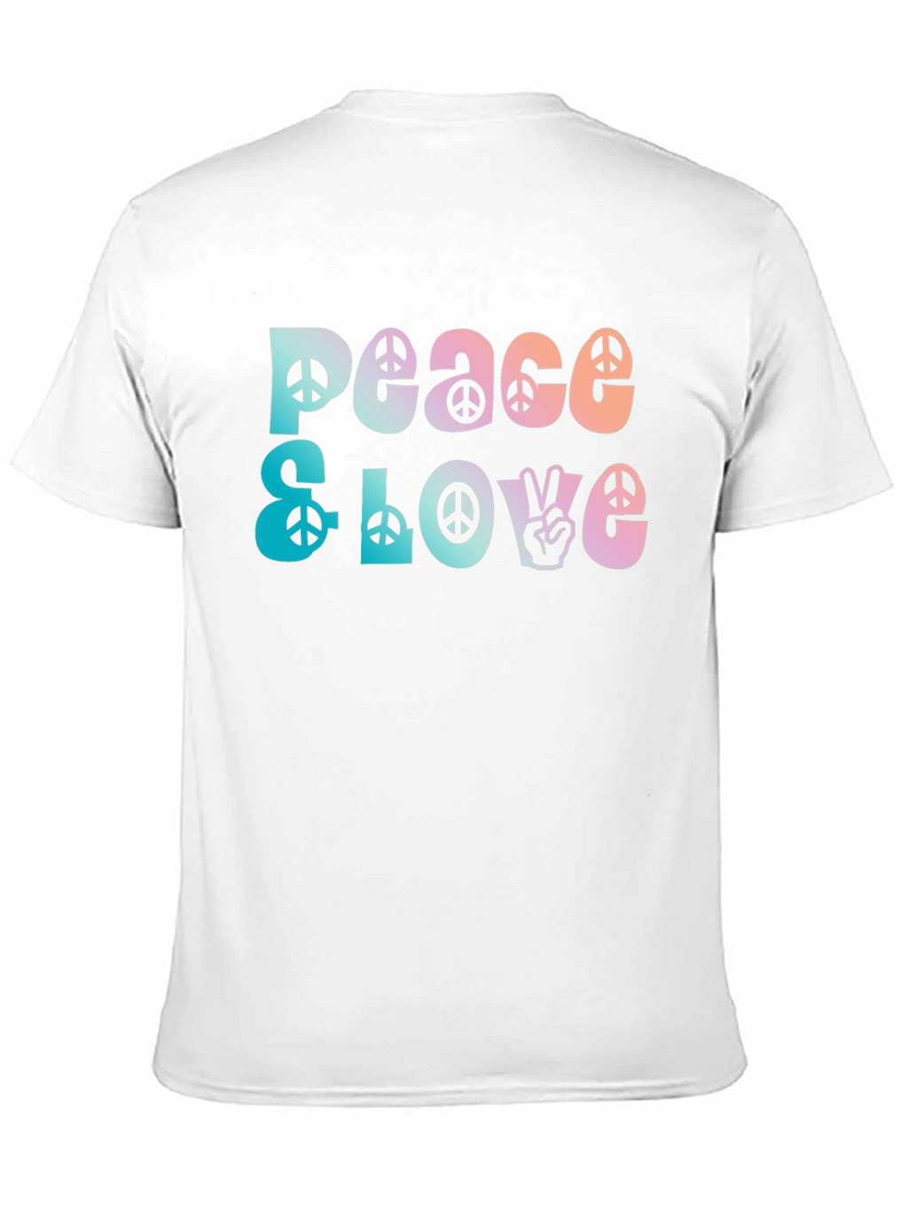 Peace & Love Graphic T-Shirt