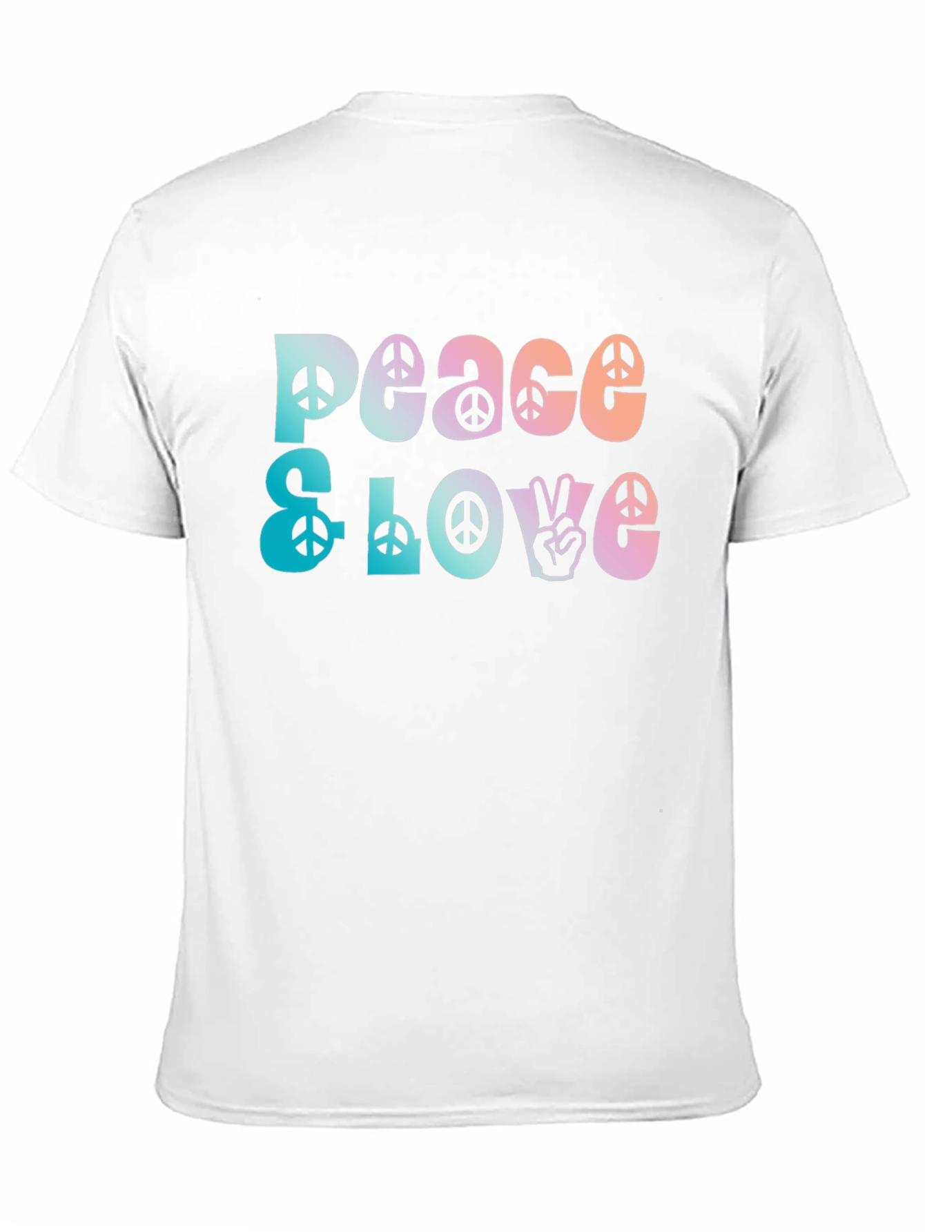 Peace & Love Graphic T-Shirt