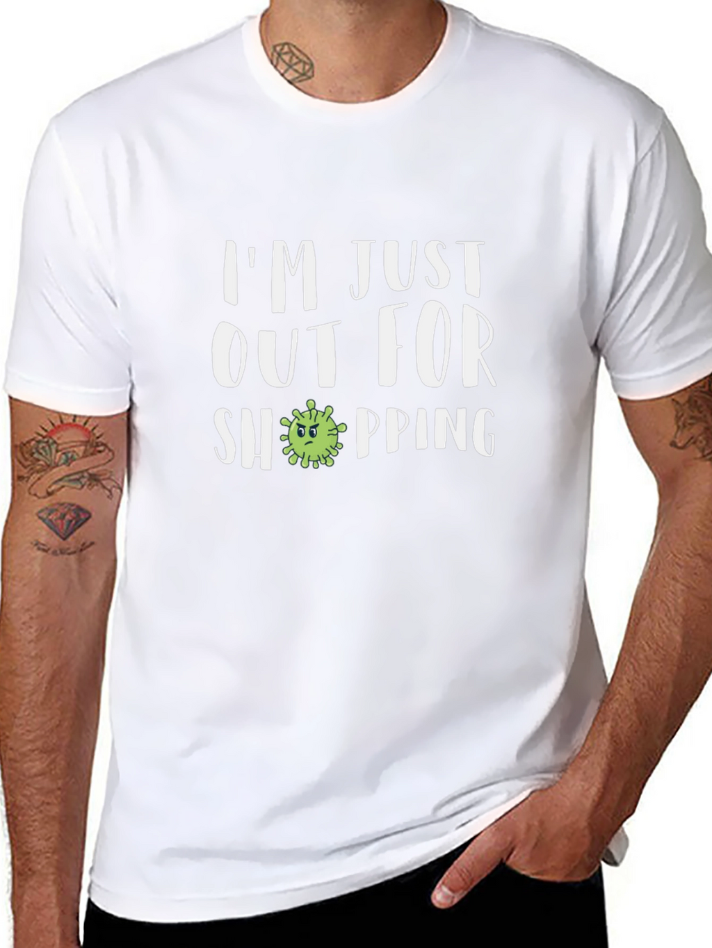 Funny Pandemic Shopping T-Shirt