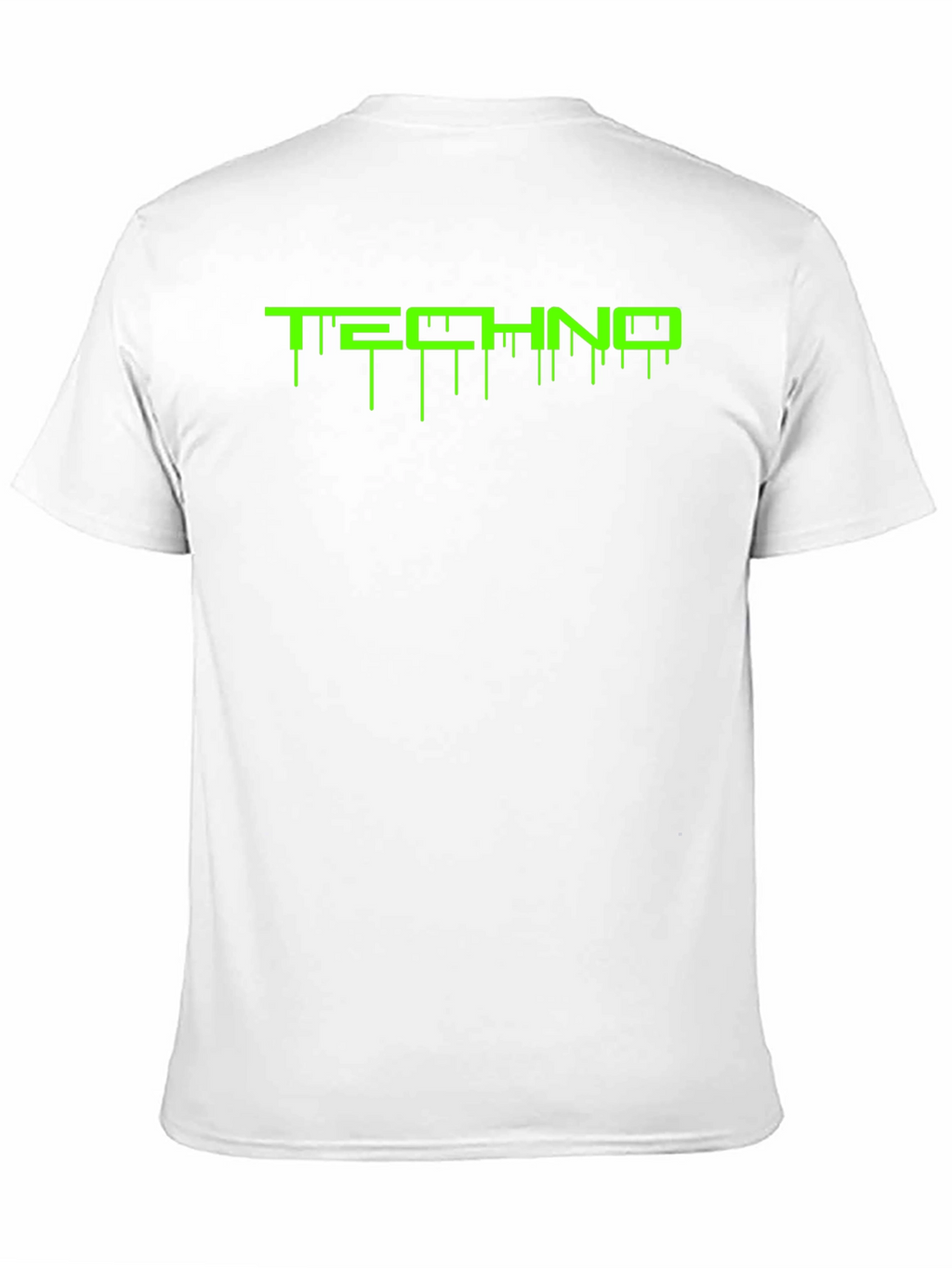 Techno Drip Black T-Shirt - Electronic Music Rave Tee