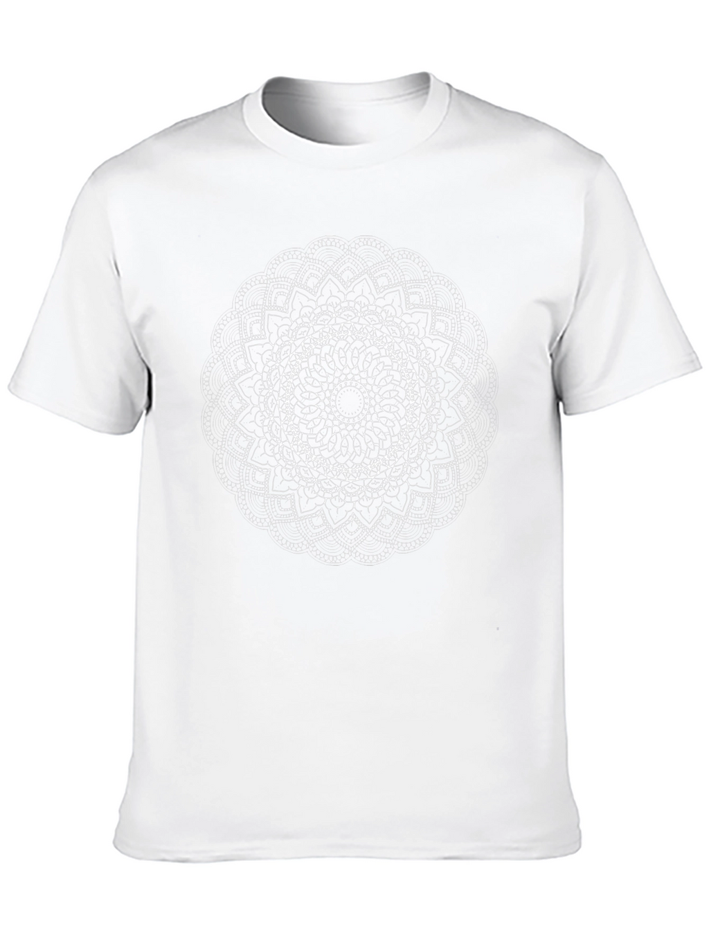 Mandala Graphic Black T-Shirt - Unique Art Tee