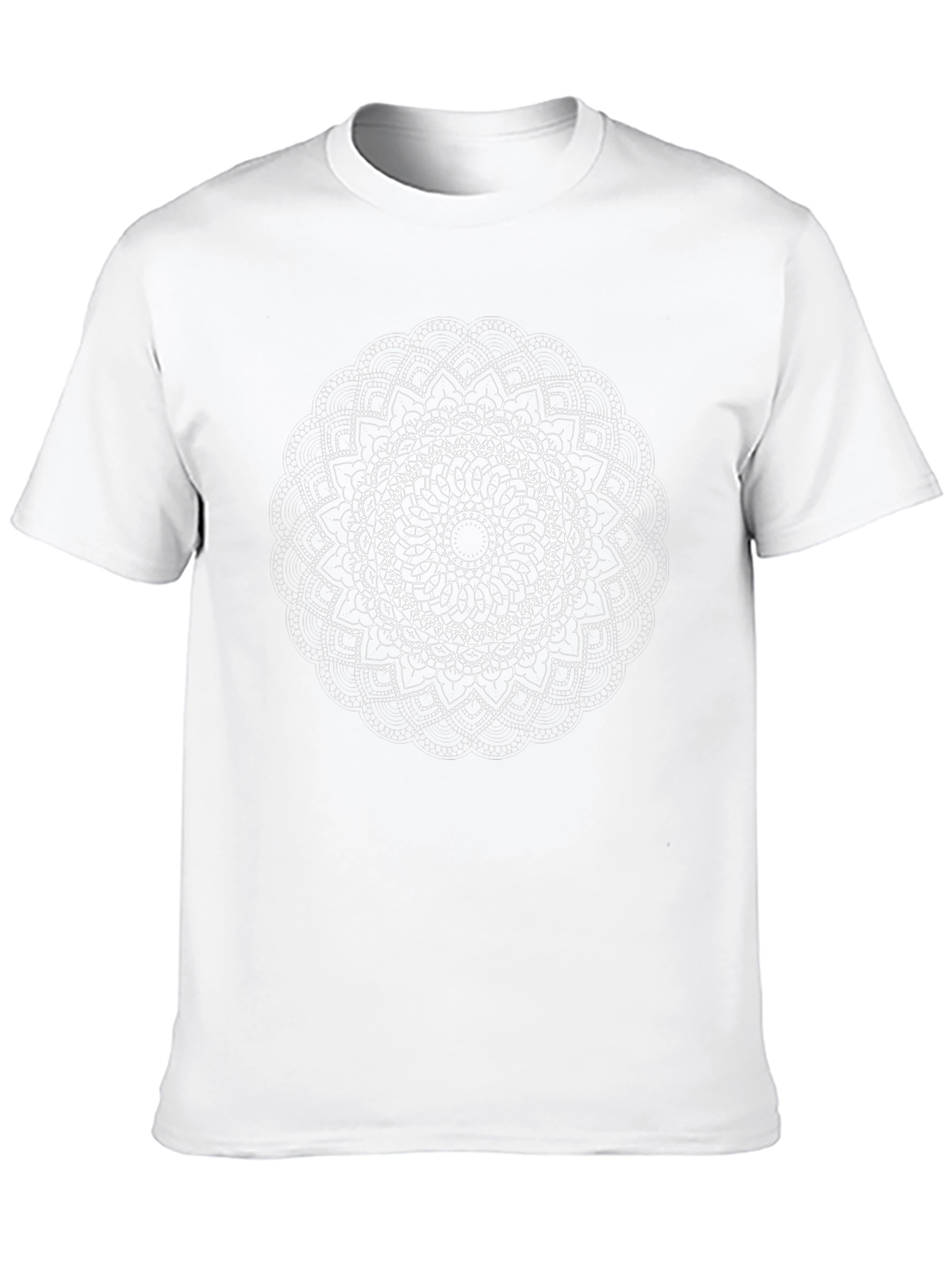 Mandala Graphic Black T-Shirt - Unique Art Tee
