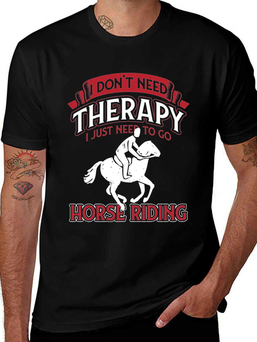 Horse Riding Therapy T-Shirt