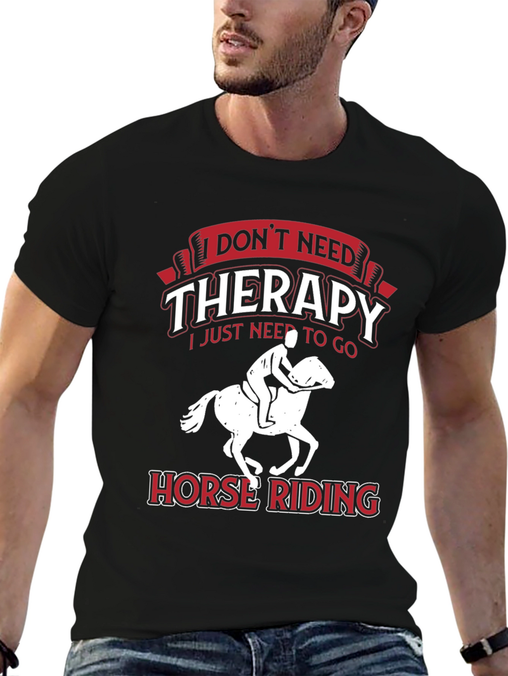 Horse Riding Therapy T-Shirt