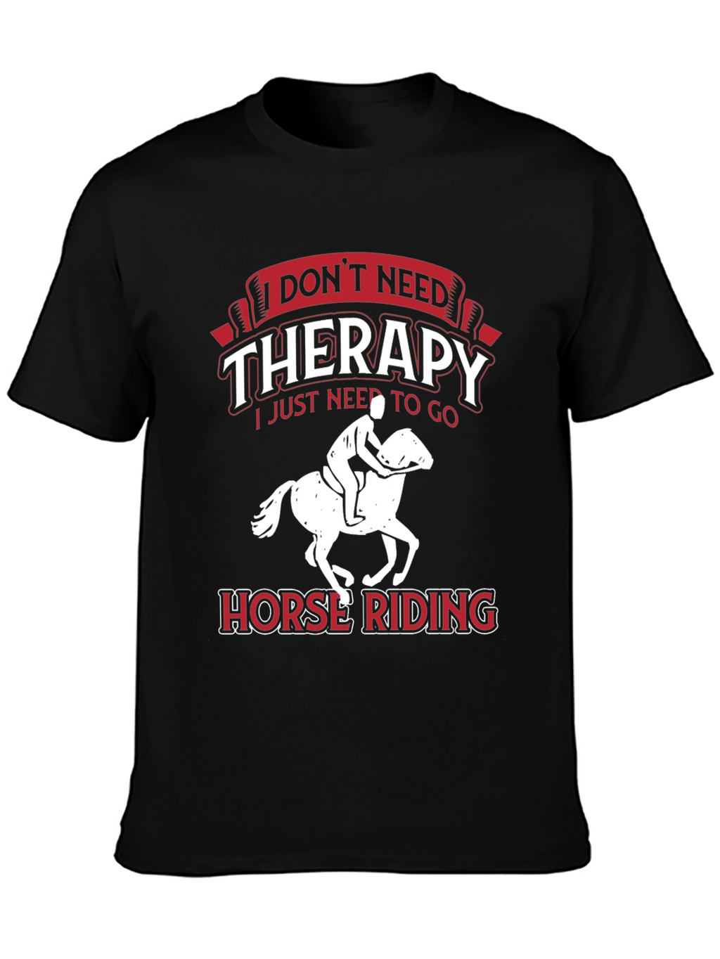 Horse Riding Therapy T-Shirt
