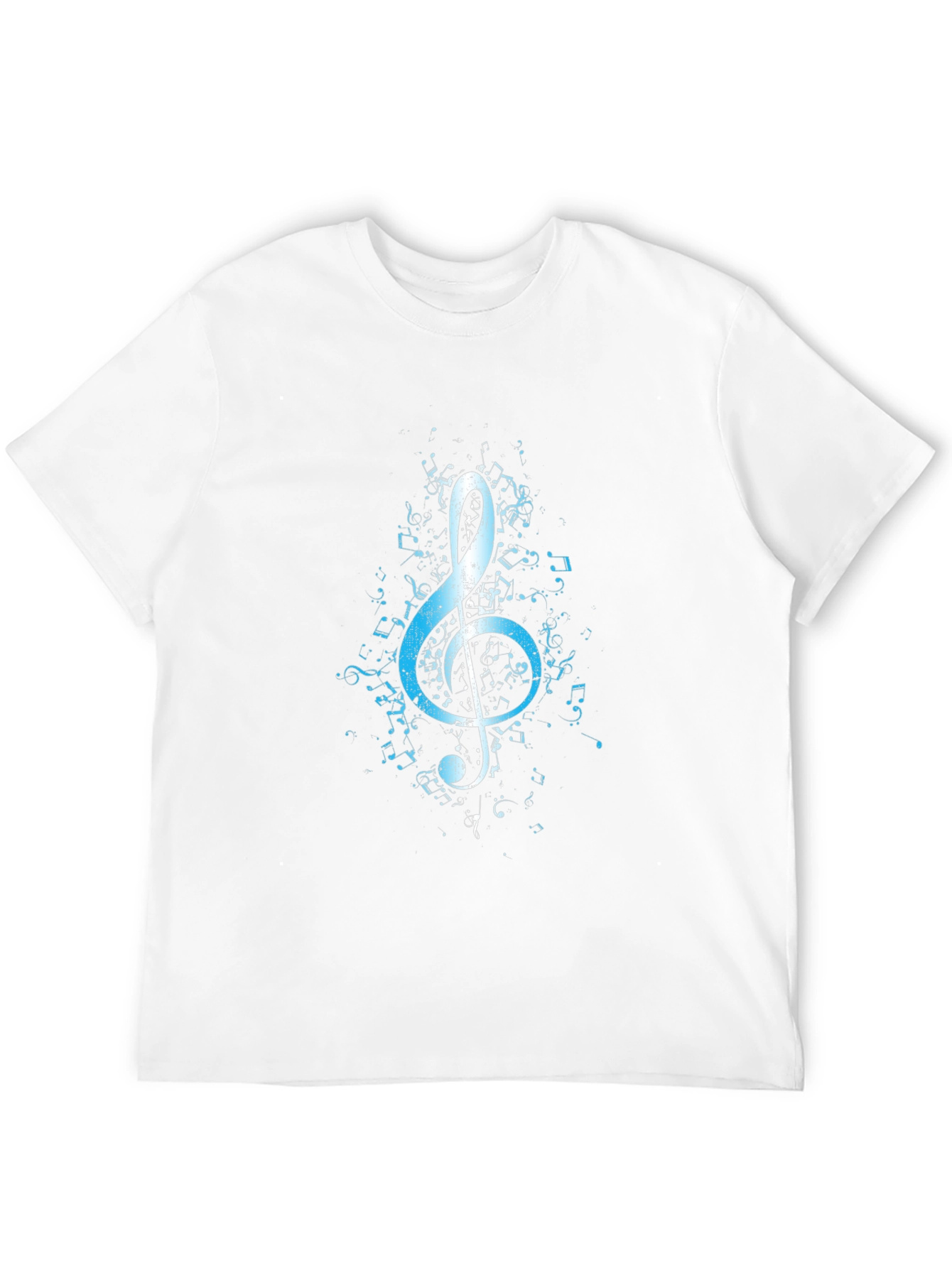 Music Note Treble Clef Graphic T-Shirt