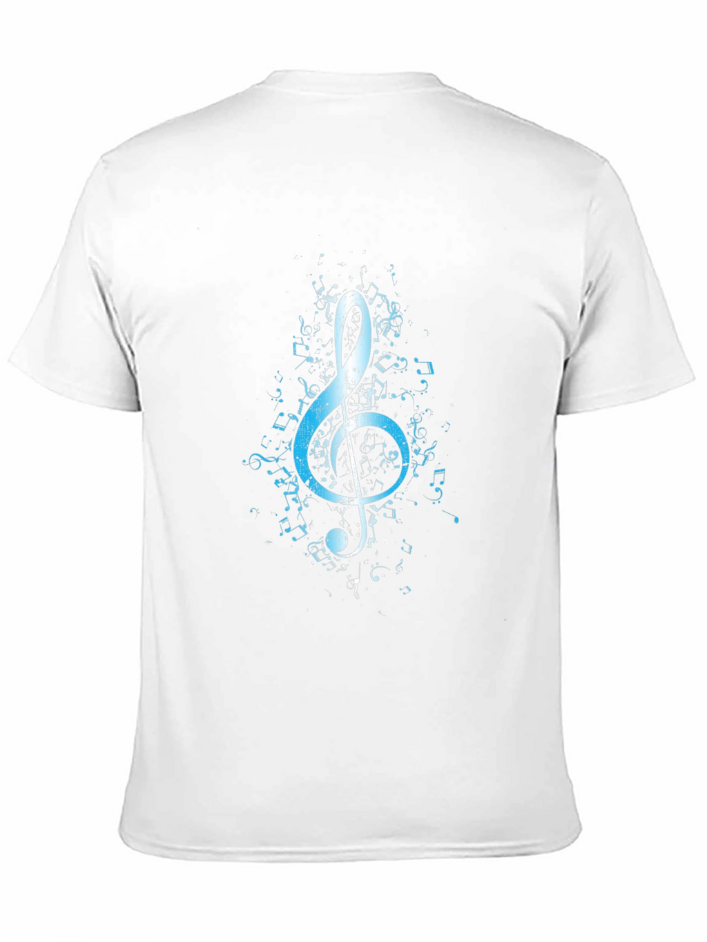 Music Note Treble Clef Graphic T-Shirt