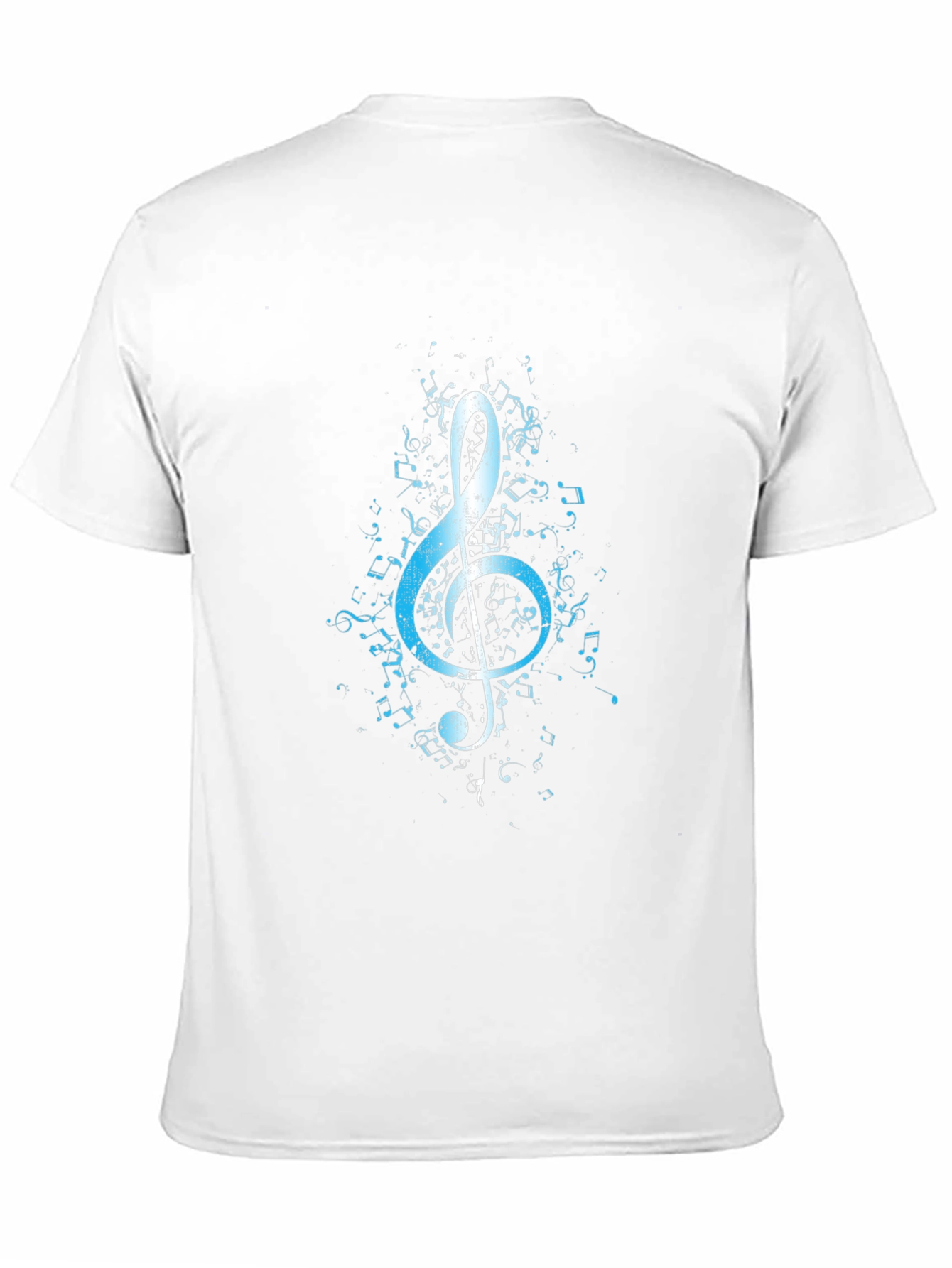 Music Note Treble Clef Graphic T-Shirt