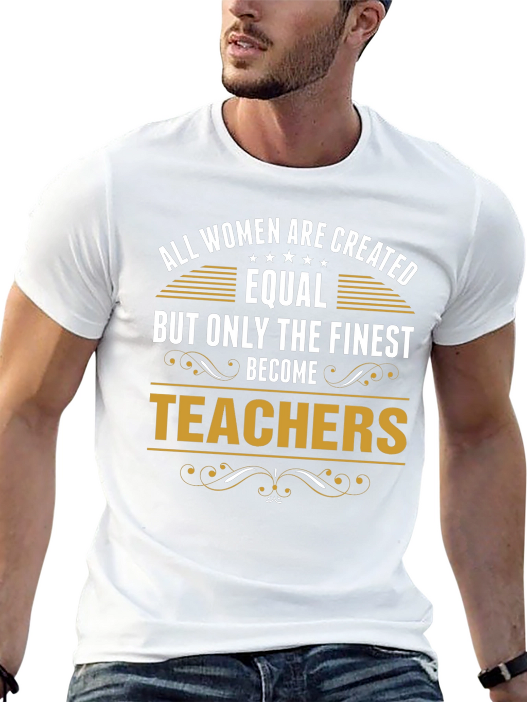 Finest Teachers T-Shirt Womens Gift