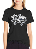Bitcoin Global Network Black T-Shirt