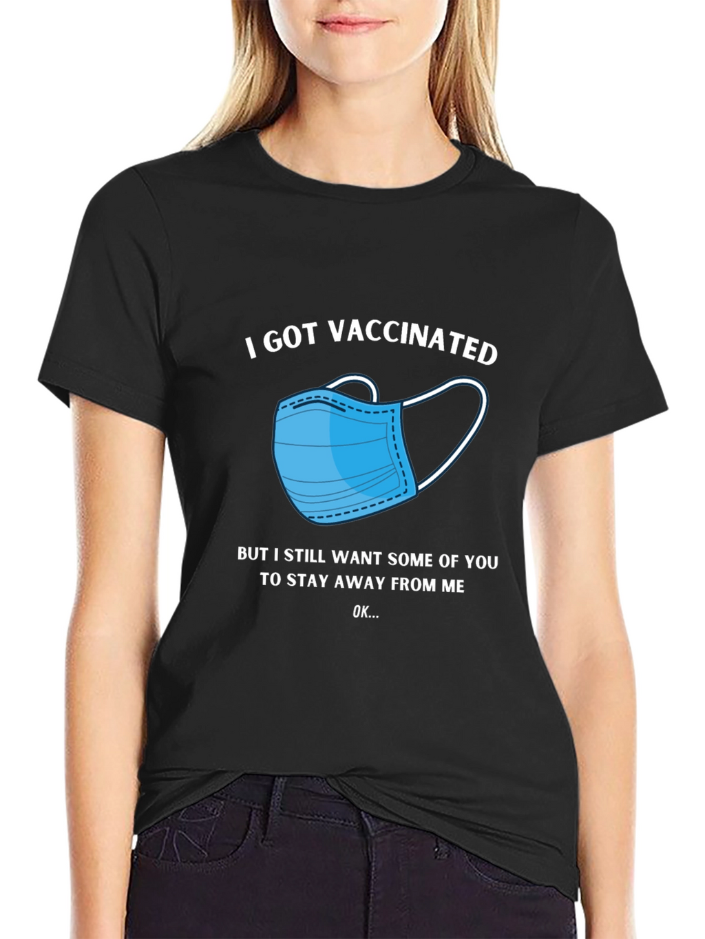 Vaccinated T-Shirt - Stay Away Funny Tee