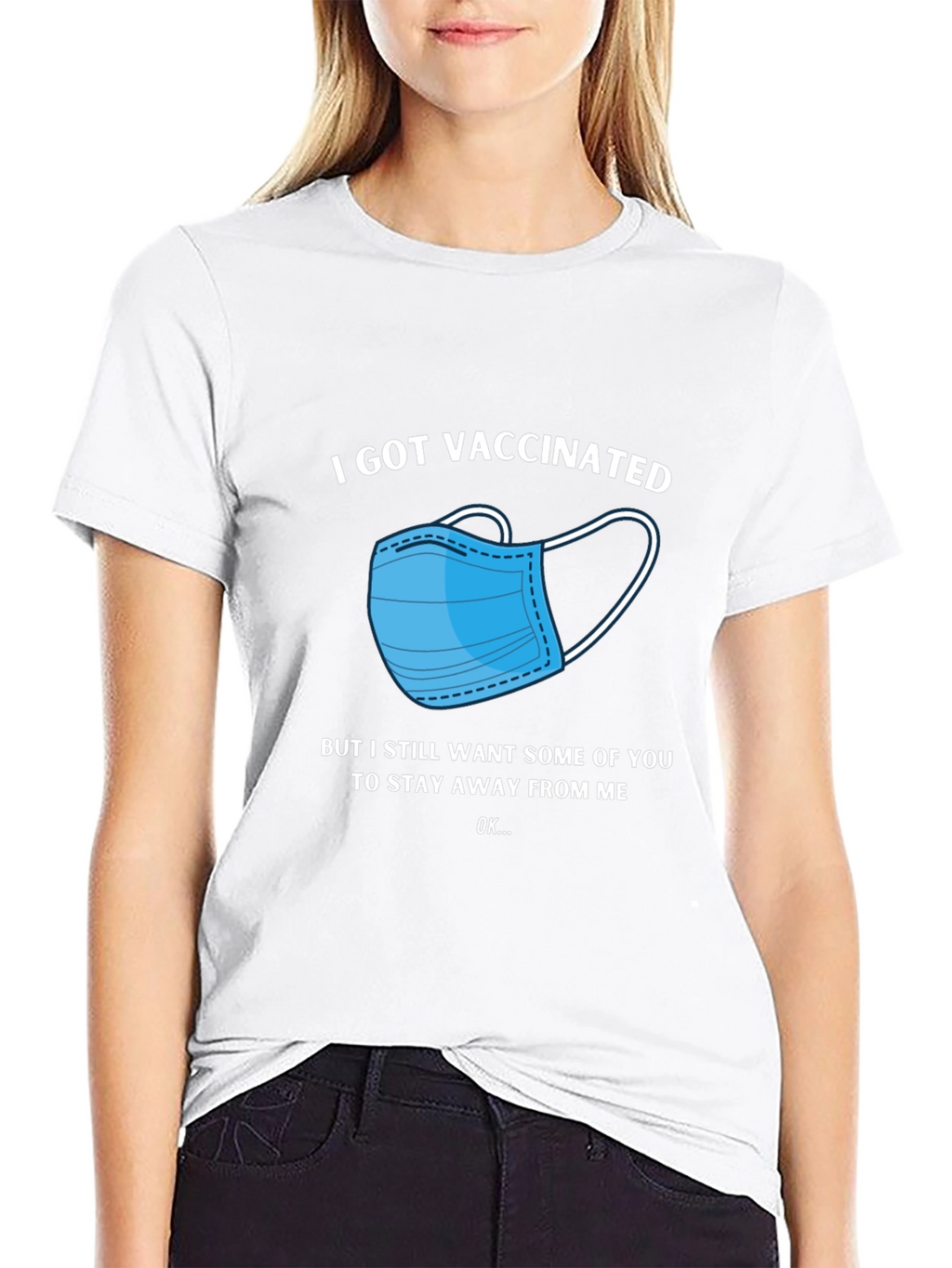 Vaccinated T-Shirt - Stay Away Funny Tee