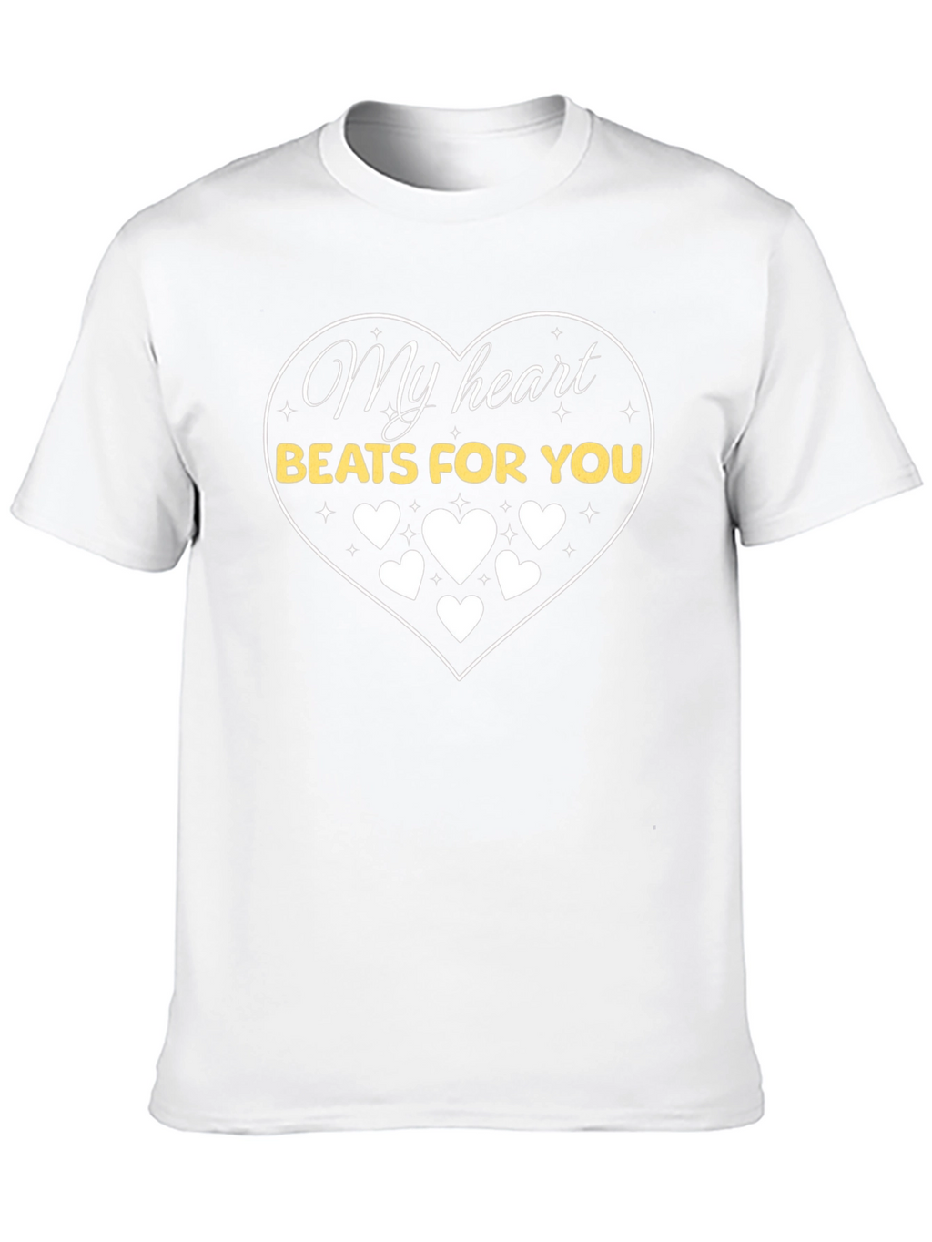 Heart Beats For You Graphic Tee