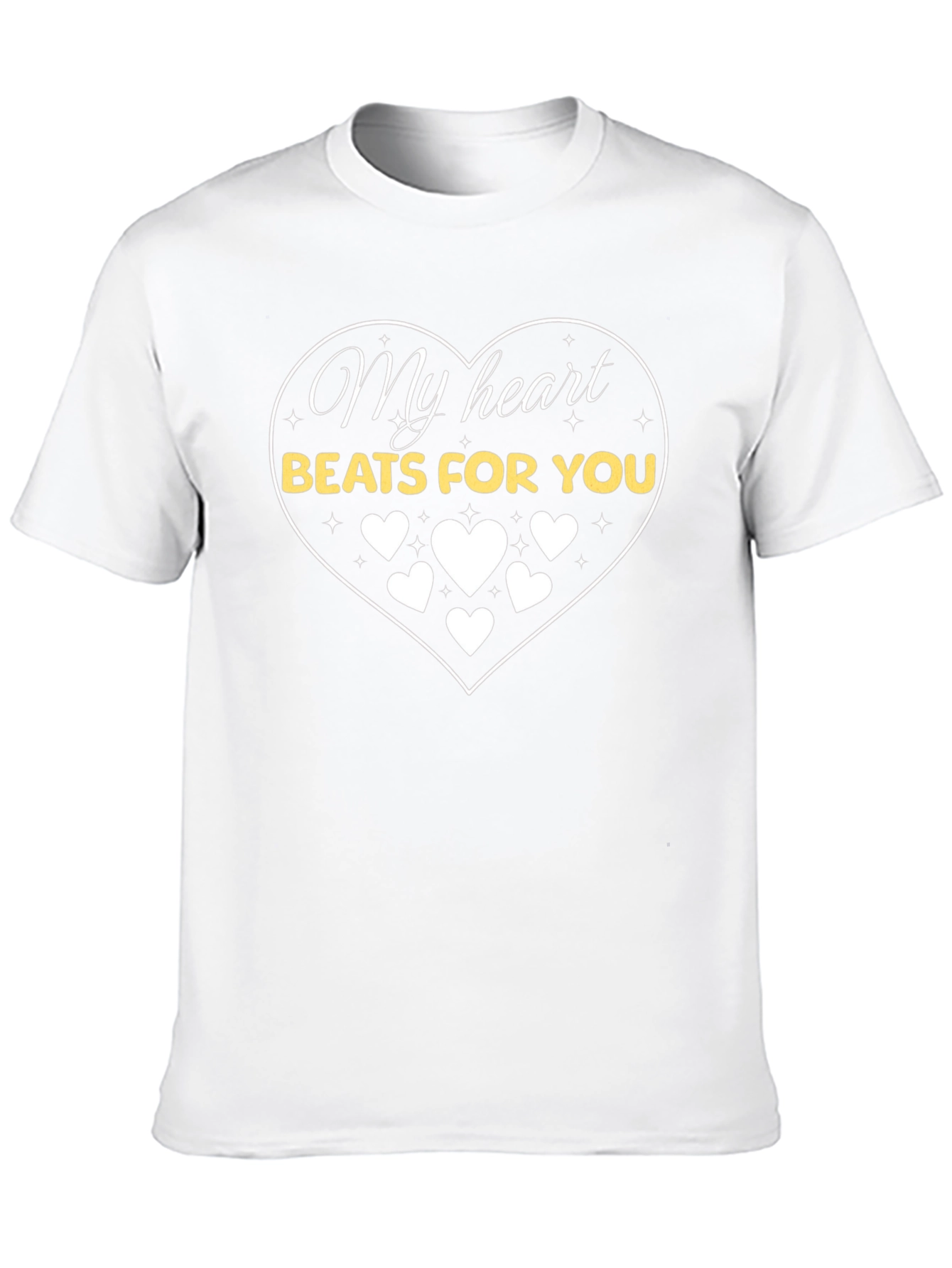 Heart Beats For You Graphic Tee