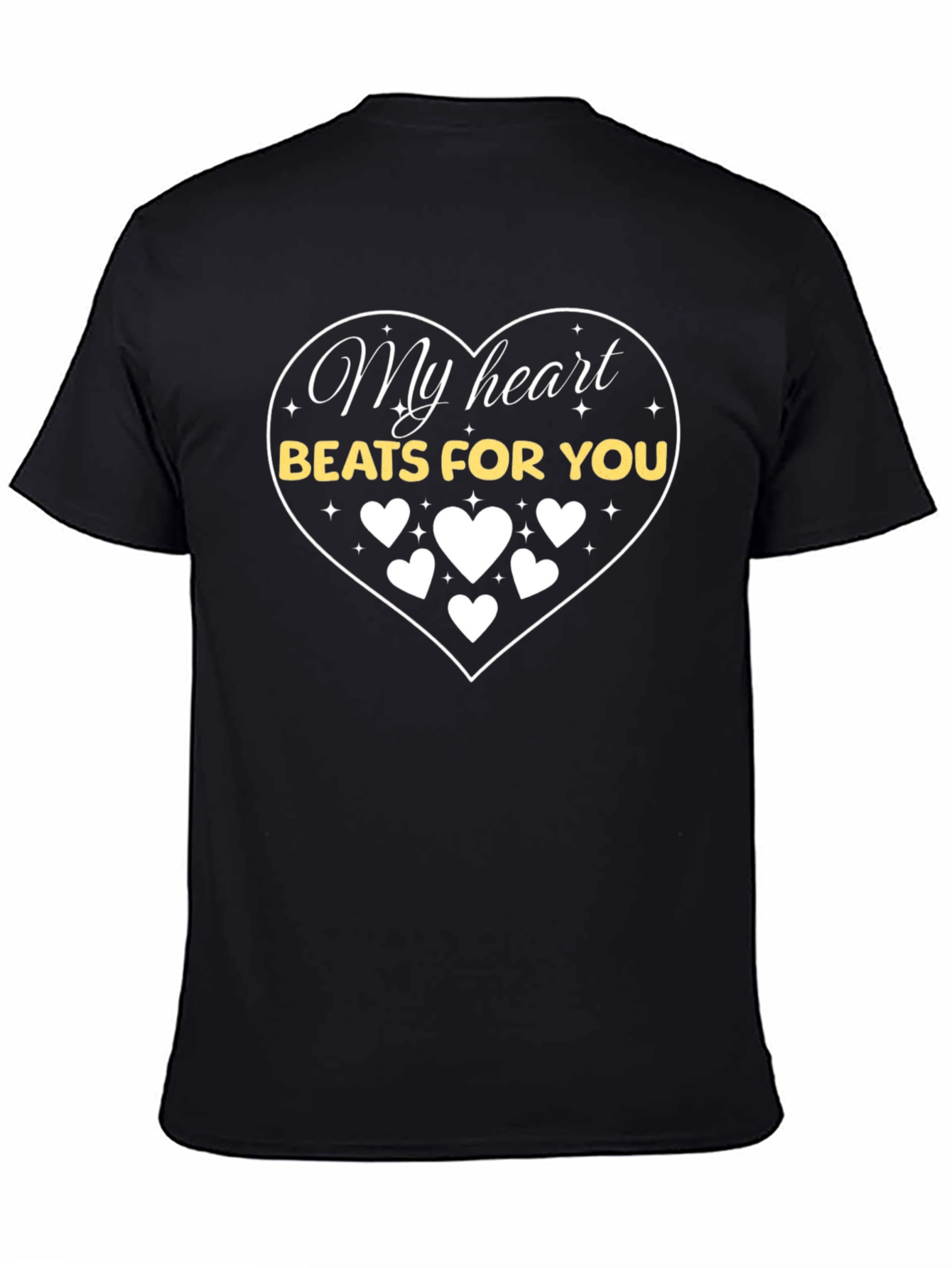 Heart Beats For You Graphic Tee