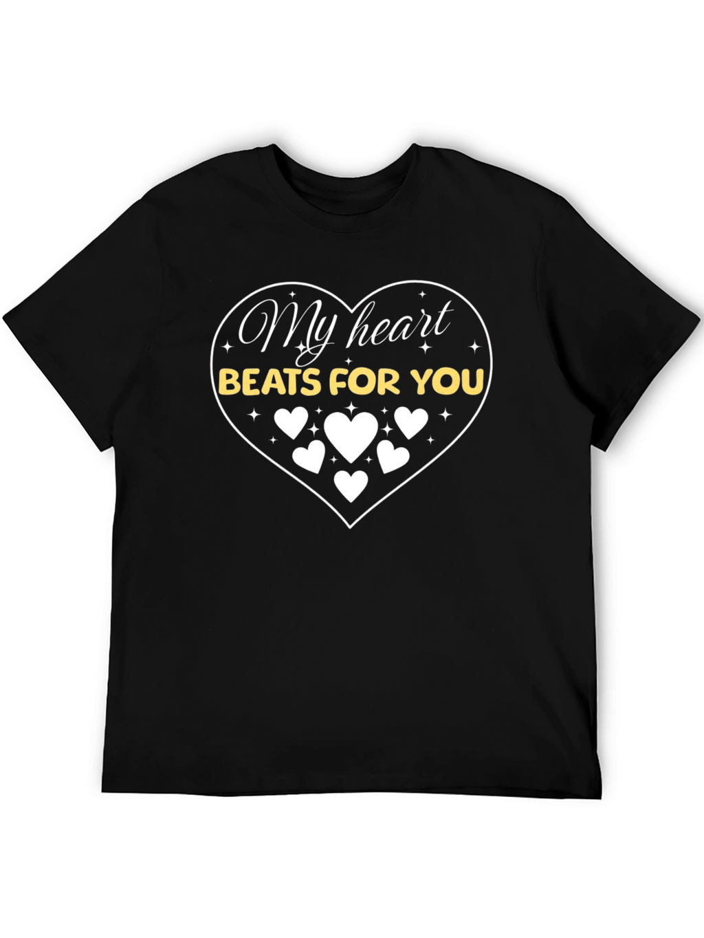 Heart Beats For You Graphic Tee