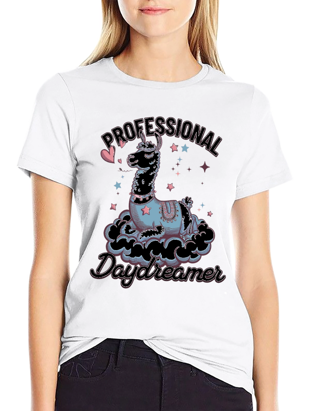 Professional Daydreamer Llama T-Shirt