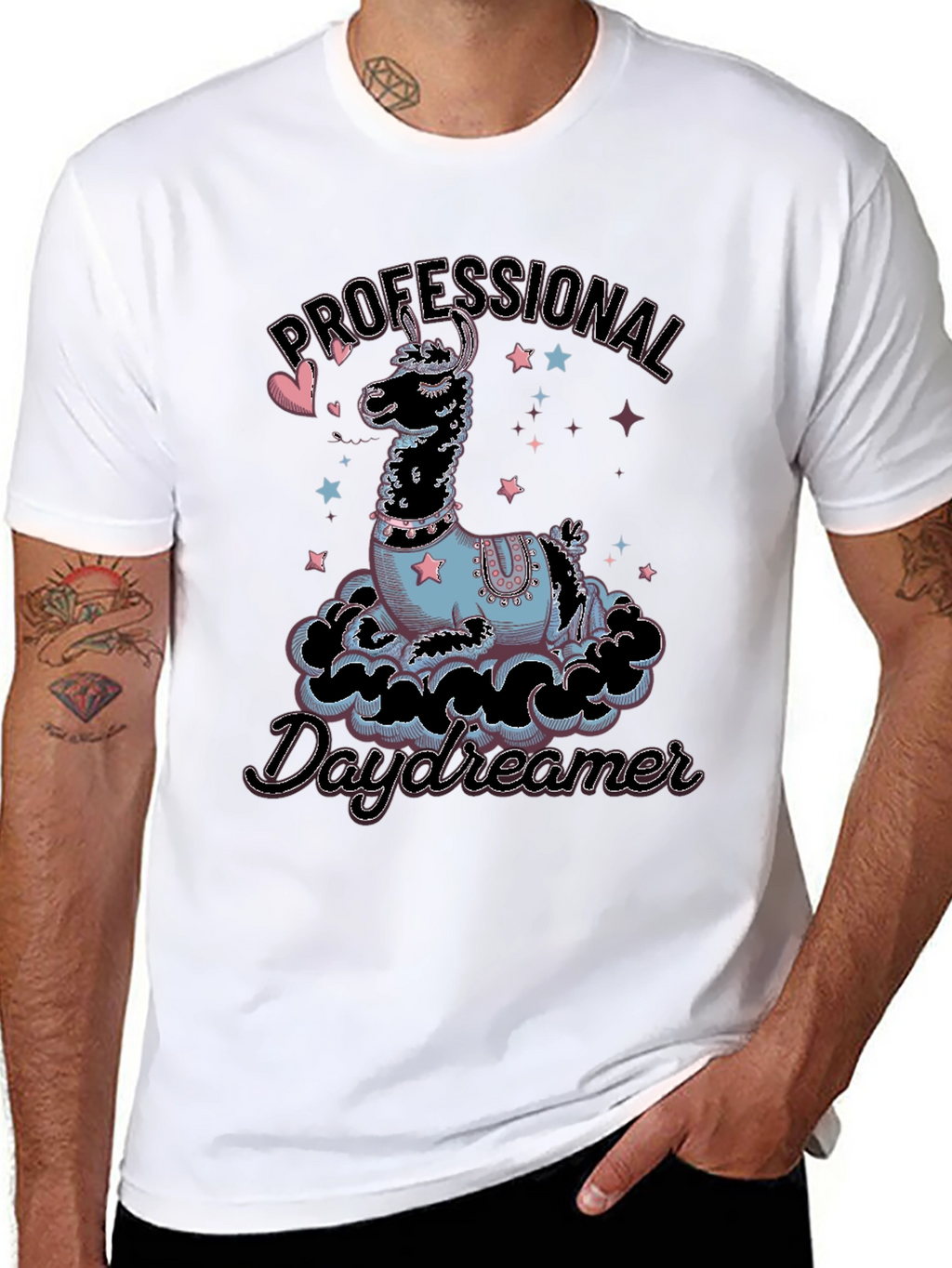 Professional Daydreamer Llama T-Shirt