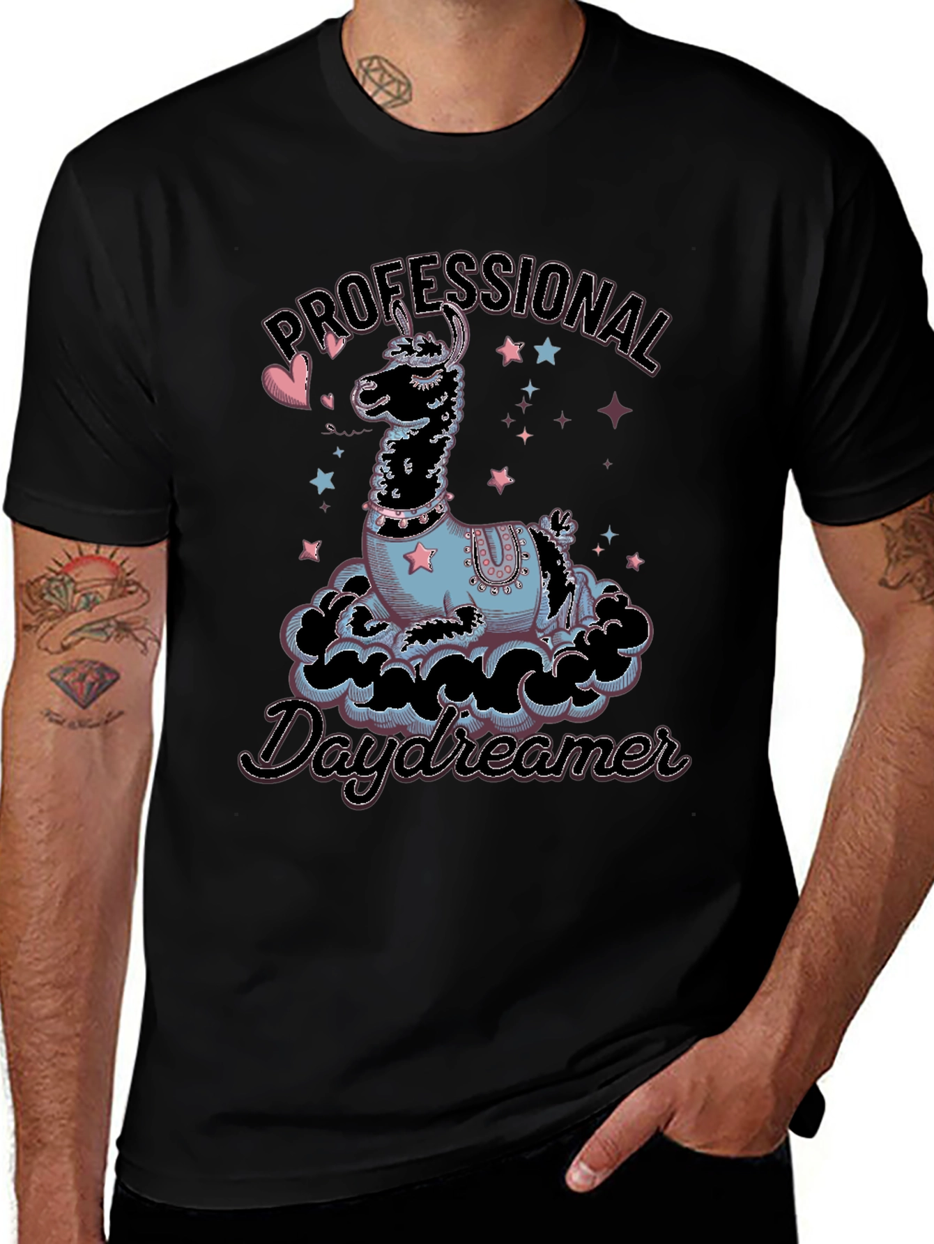 Professional Daydreamer Llama T-Shirt
