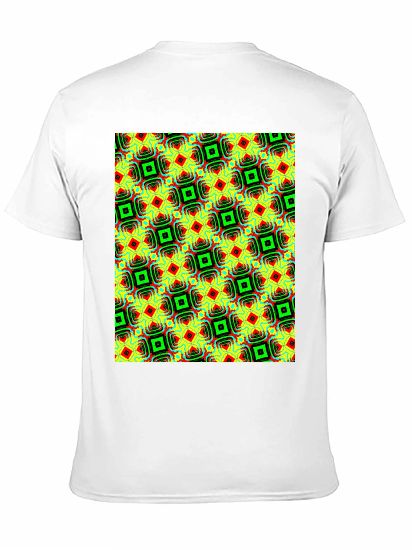 Geometric Pattern Tee - Modern Art Design