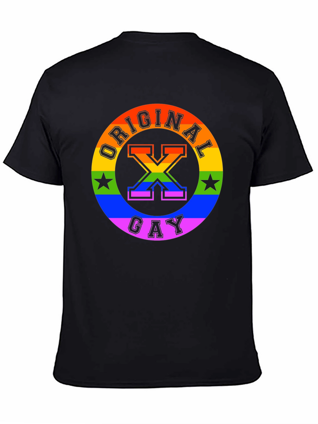 Original Gay Rainbow T-Shirt Pride LGBT