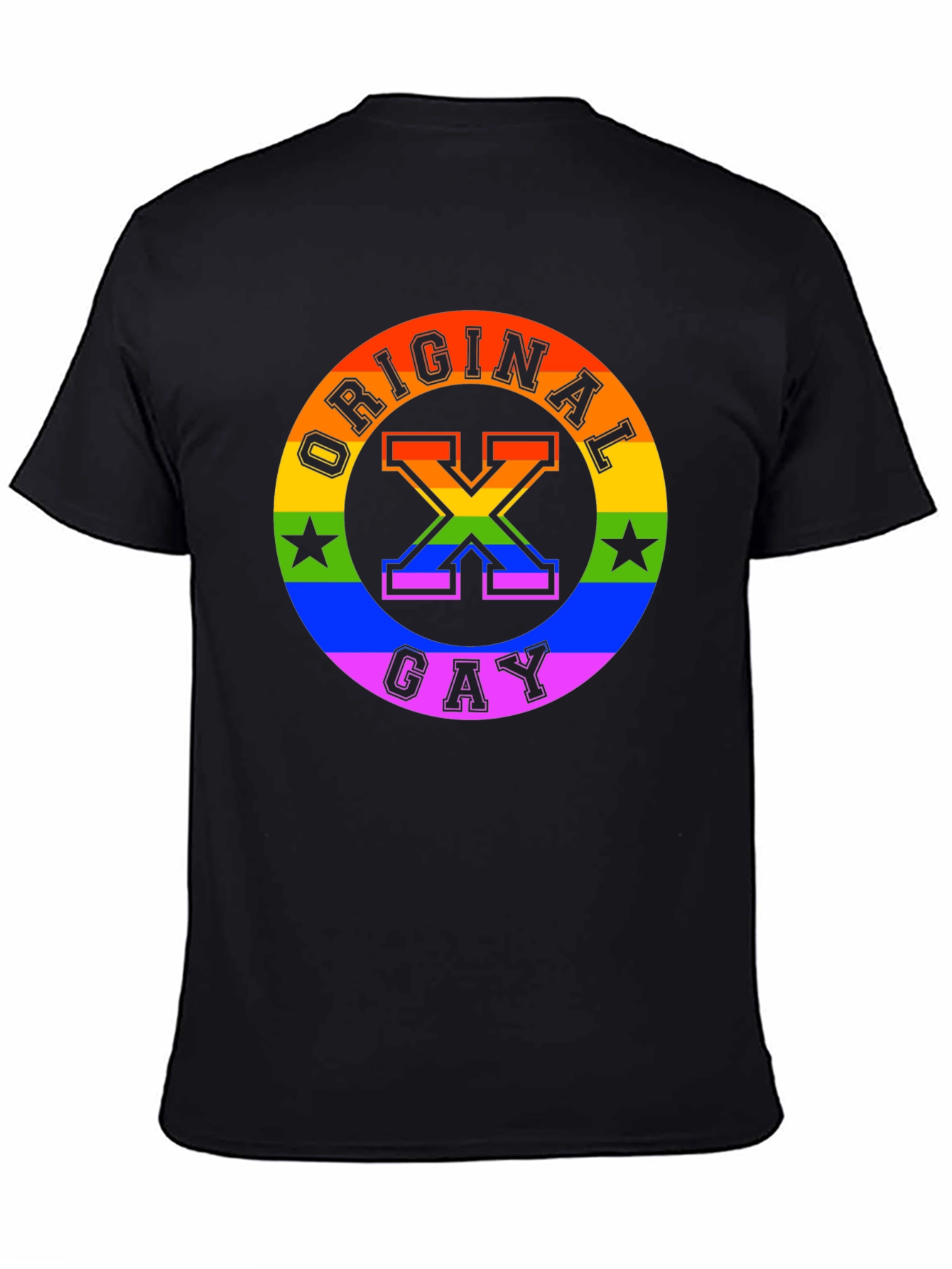 Original Gay Rainbow T-Shirt Pride LGBT