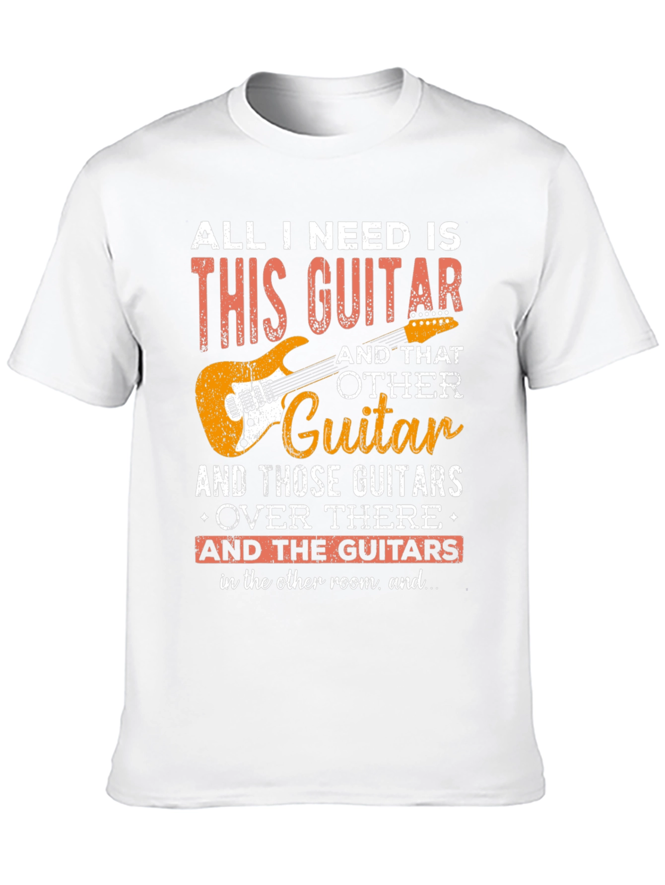 Guitar Lover T-Shirt - All I Need Is This Guitar