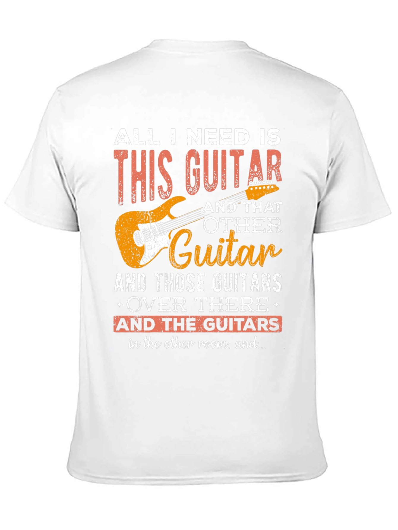 Guitar Lover T-Shirt - All I Need Is This Guitar
