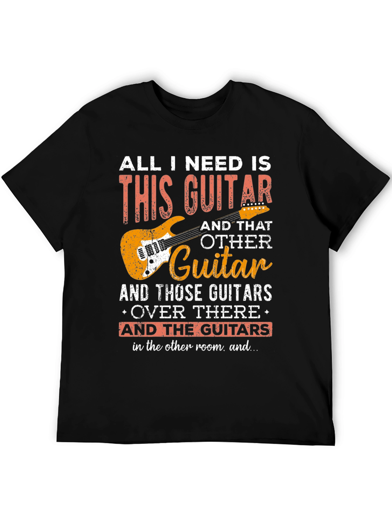 Guitar Lover T-Shirt - All I Need Is This Guitar