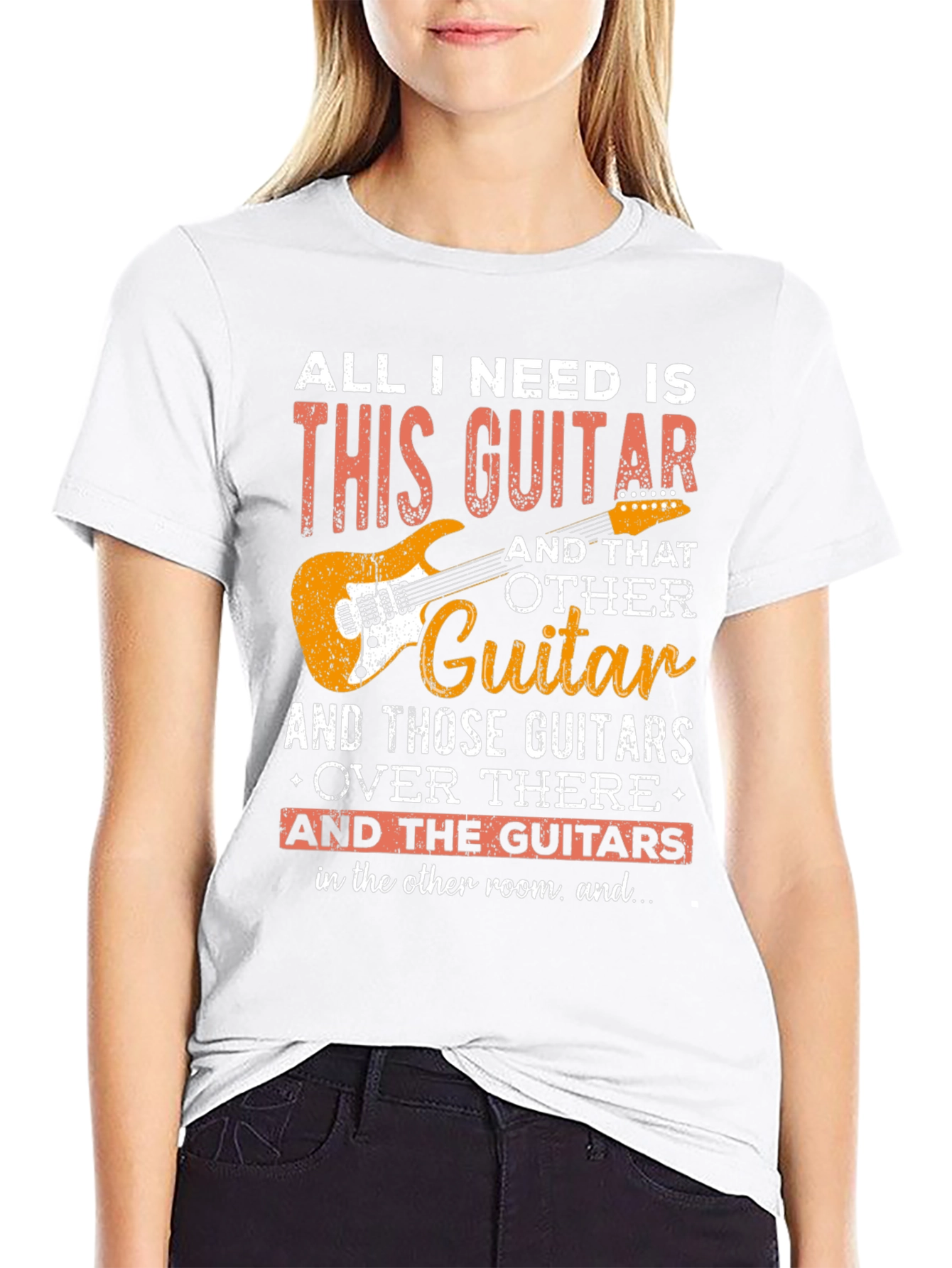 Guitar Lover T-Shirt - All I Need Is This Guitar