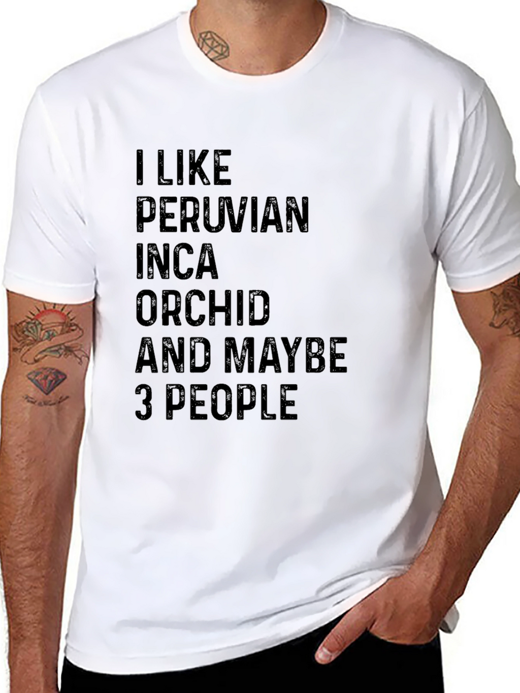Funny Peruvian Inca Orchid T-Shirt
