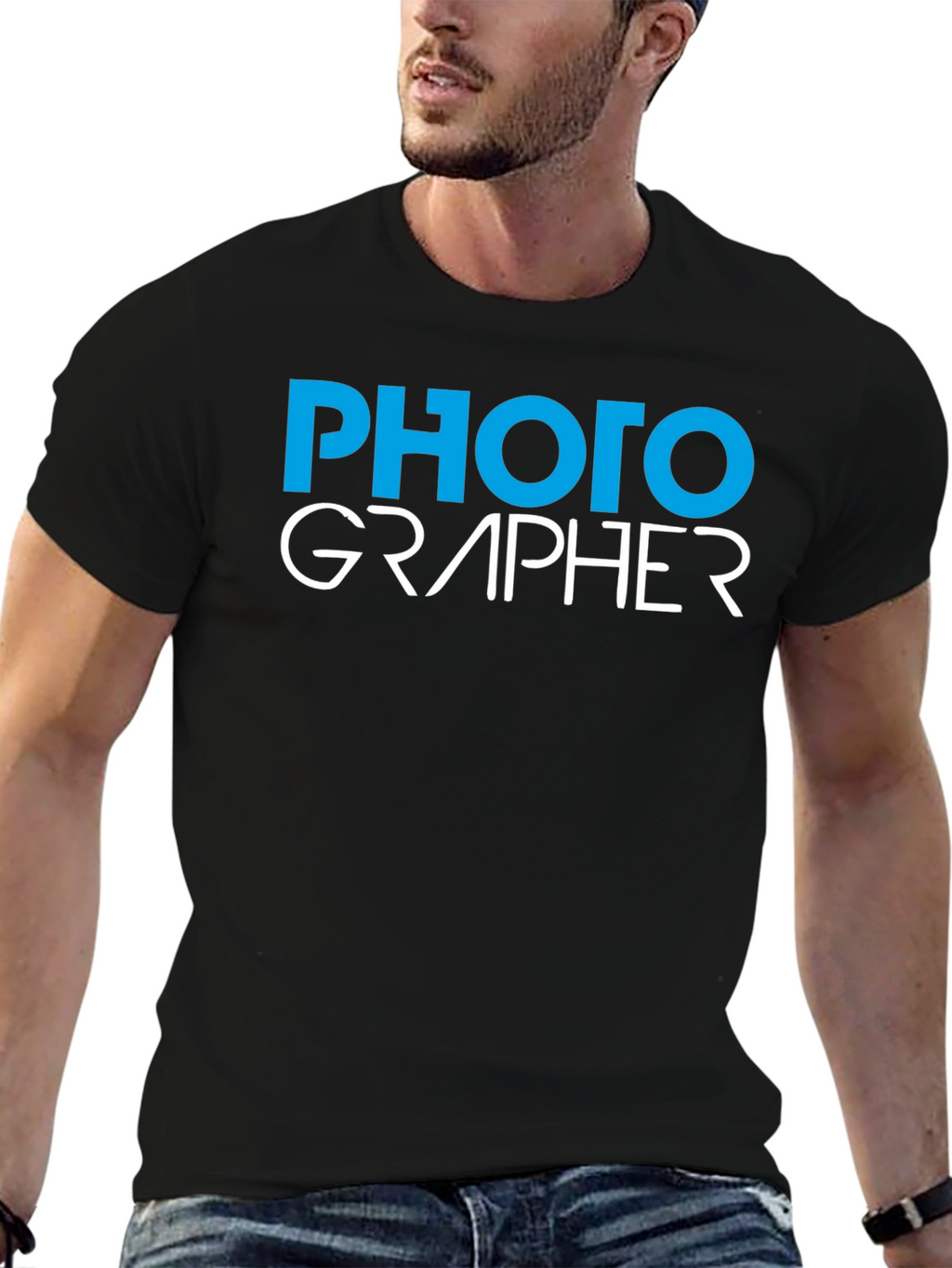 Photographer Graphic Tee - Unisex Cotton T-Shirt