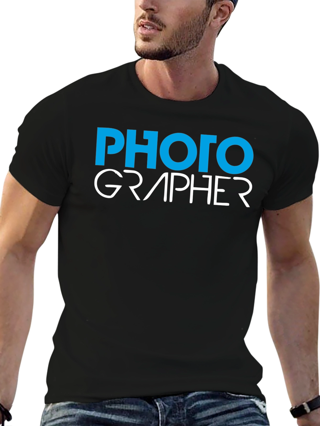 Photographer Graphic Tee - Unisex Cotton T-Shirt