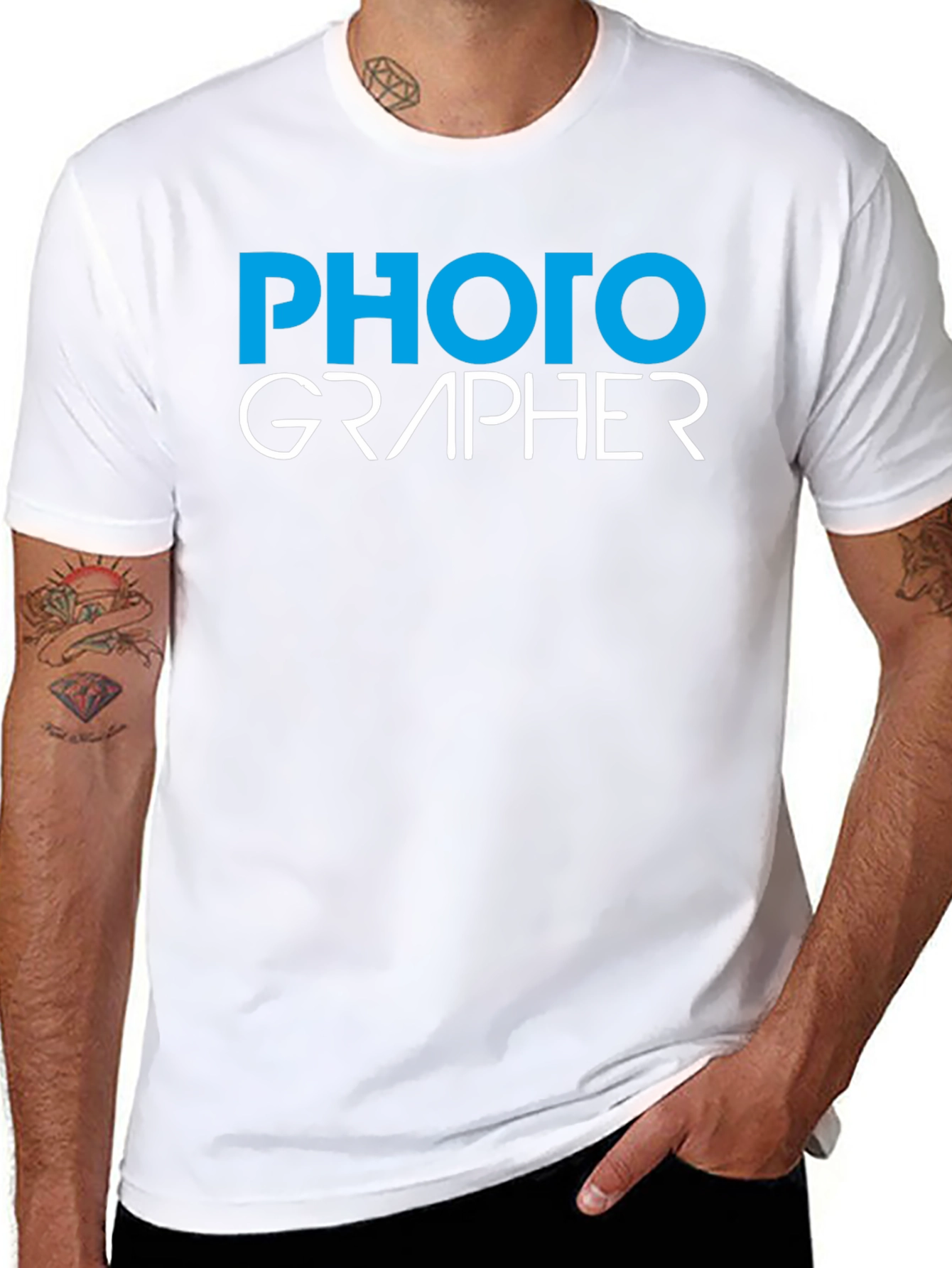 Photographer Graphic Tee - Unisex Cotton T-Shirt