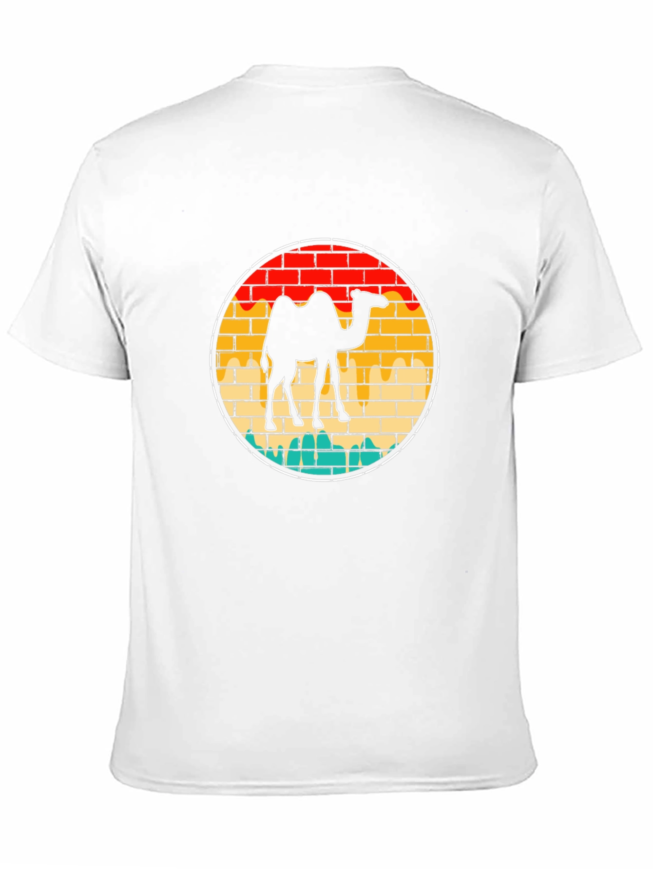Retro Camel Graphic T-Shirt