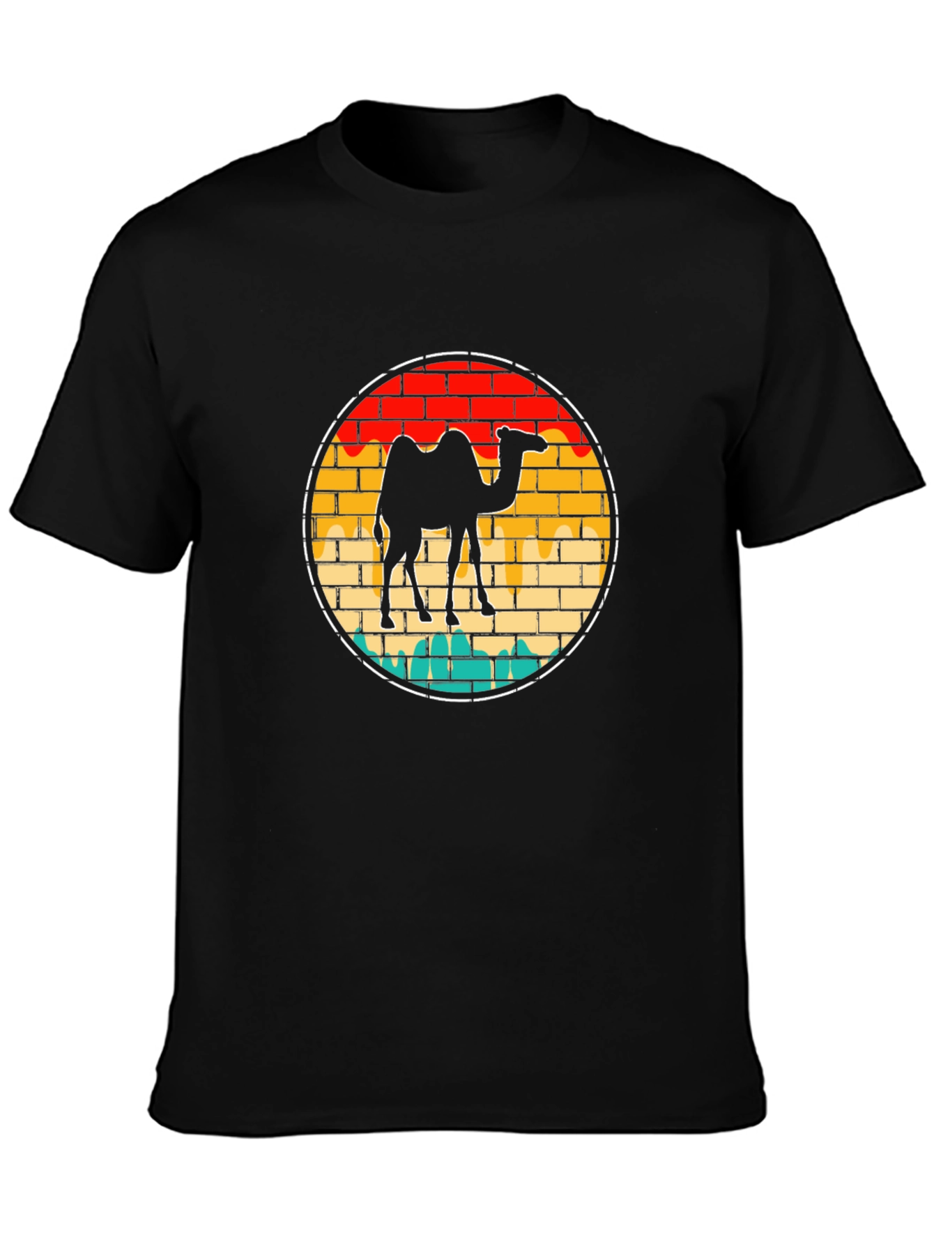 Retro Camel Graphic T-Shirt