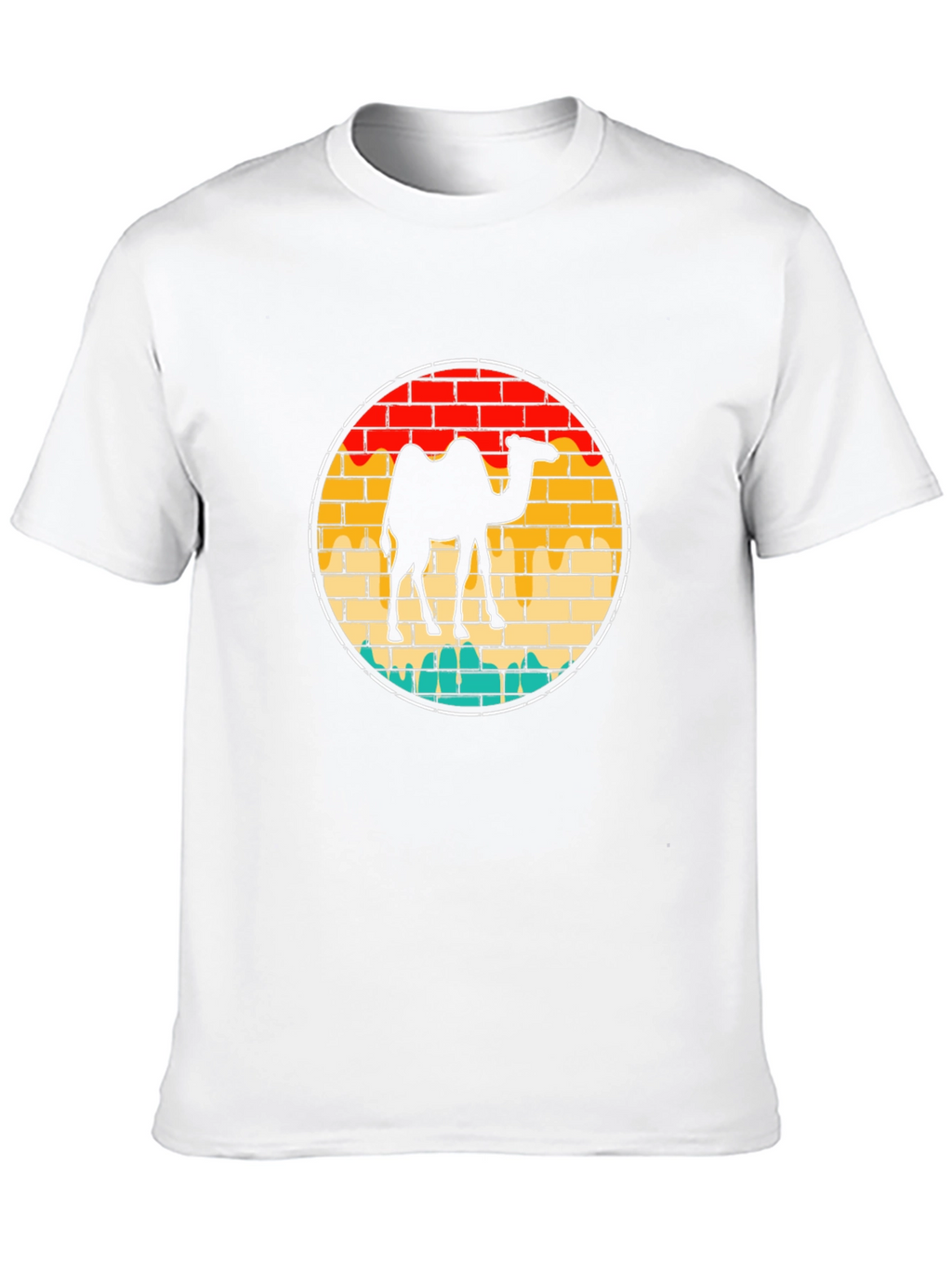 Retro Camel Graphic T-Shirt