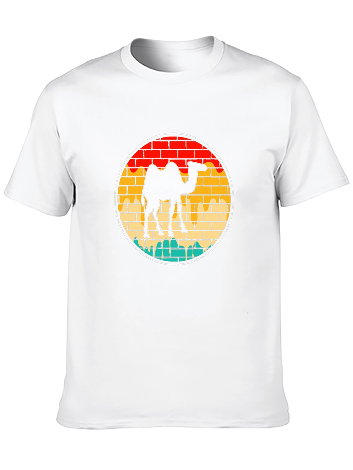 Retro Camel Graphic T-Shirt