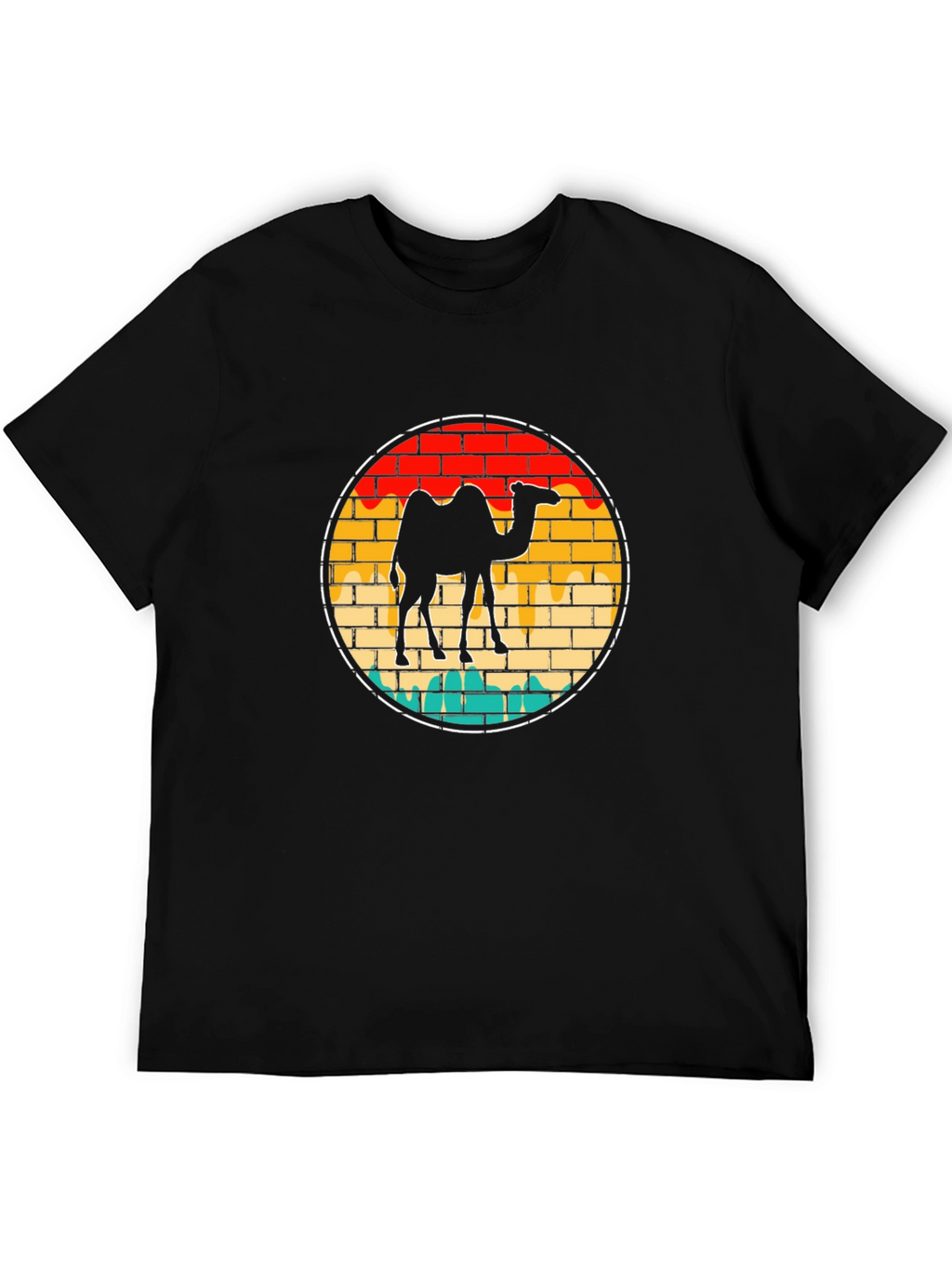 Retro Camel Graphic T-Shirt