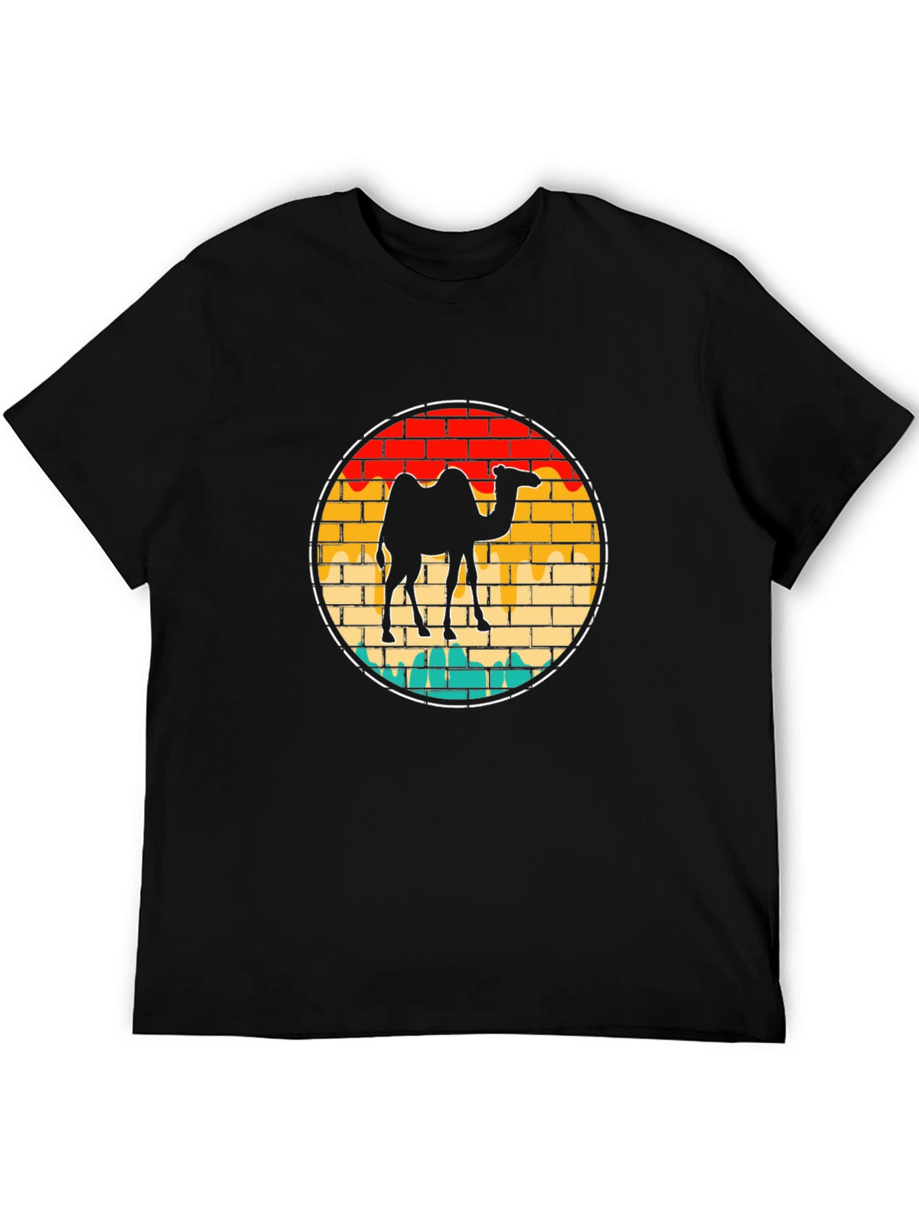 Retro Camel Graphic T-Shirt