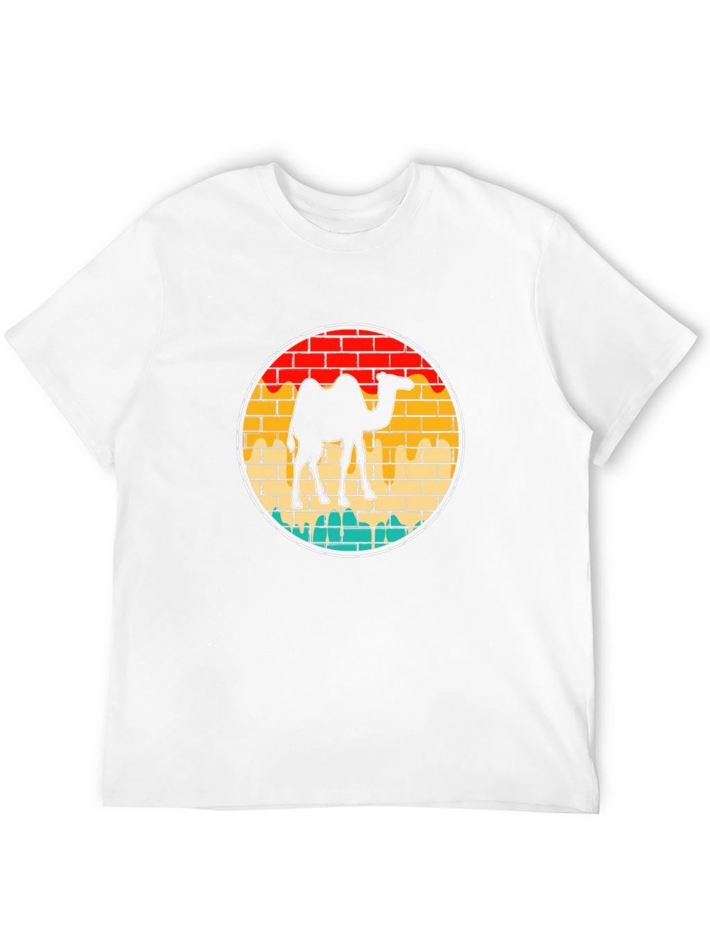Retro Camel Graphic T-Shirt