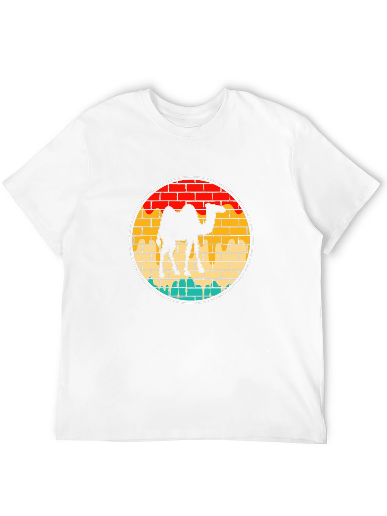 Retro Camel Graphic T-Shirt