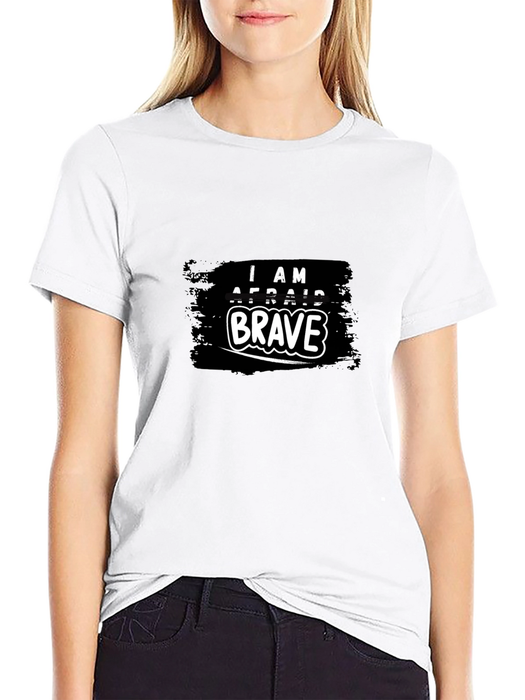 I AM AFRAID BRAVE Graphic T-Shirt