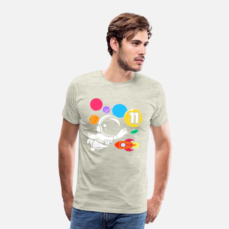 11th Birthday Boy 11 Years Astronaut Birthday