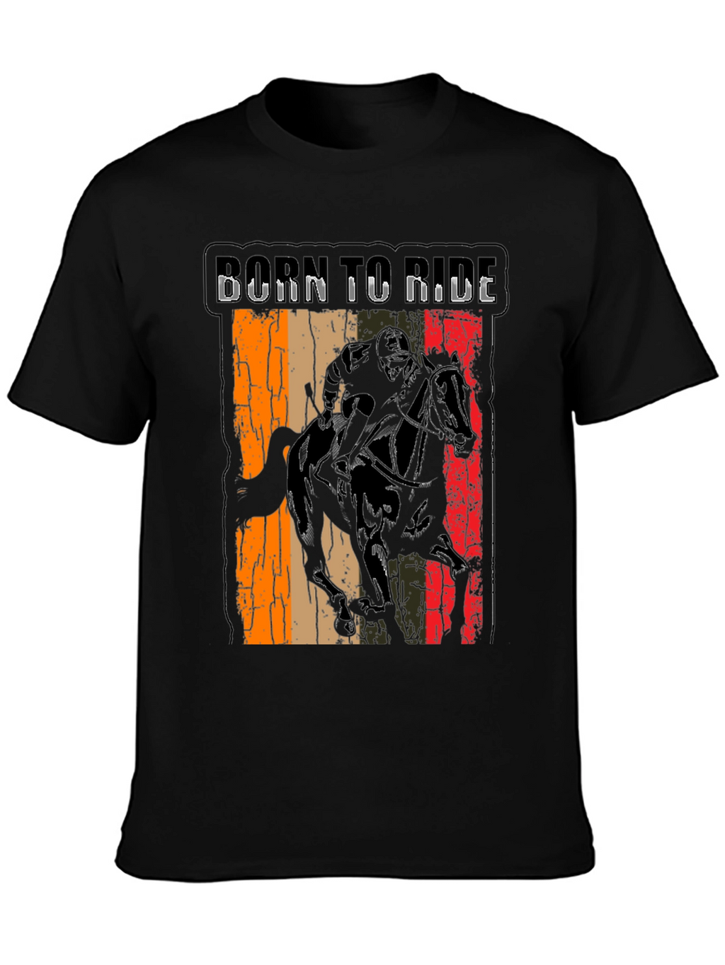 Born to Ride Graphic Tee - Equestrian Style