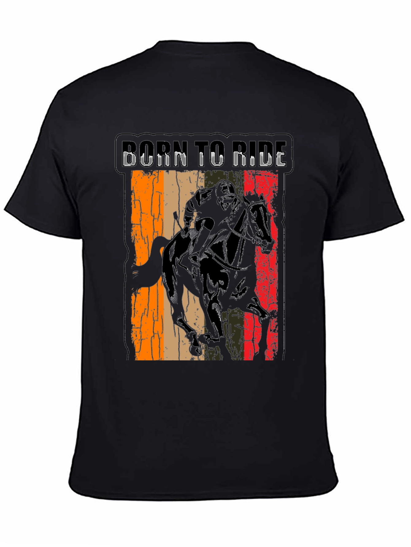 Born to Ride Graphic Tee - Equestrian Style