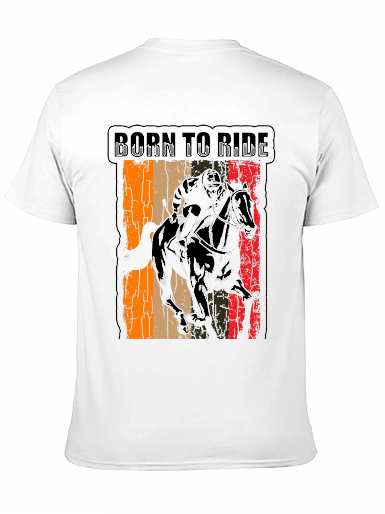 Born to Ride Graphic Tee - Equestrian Style