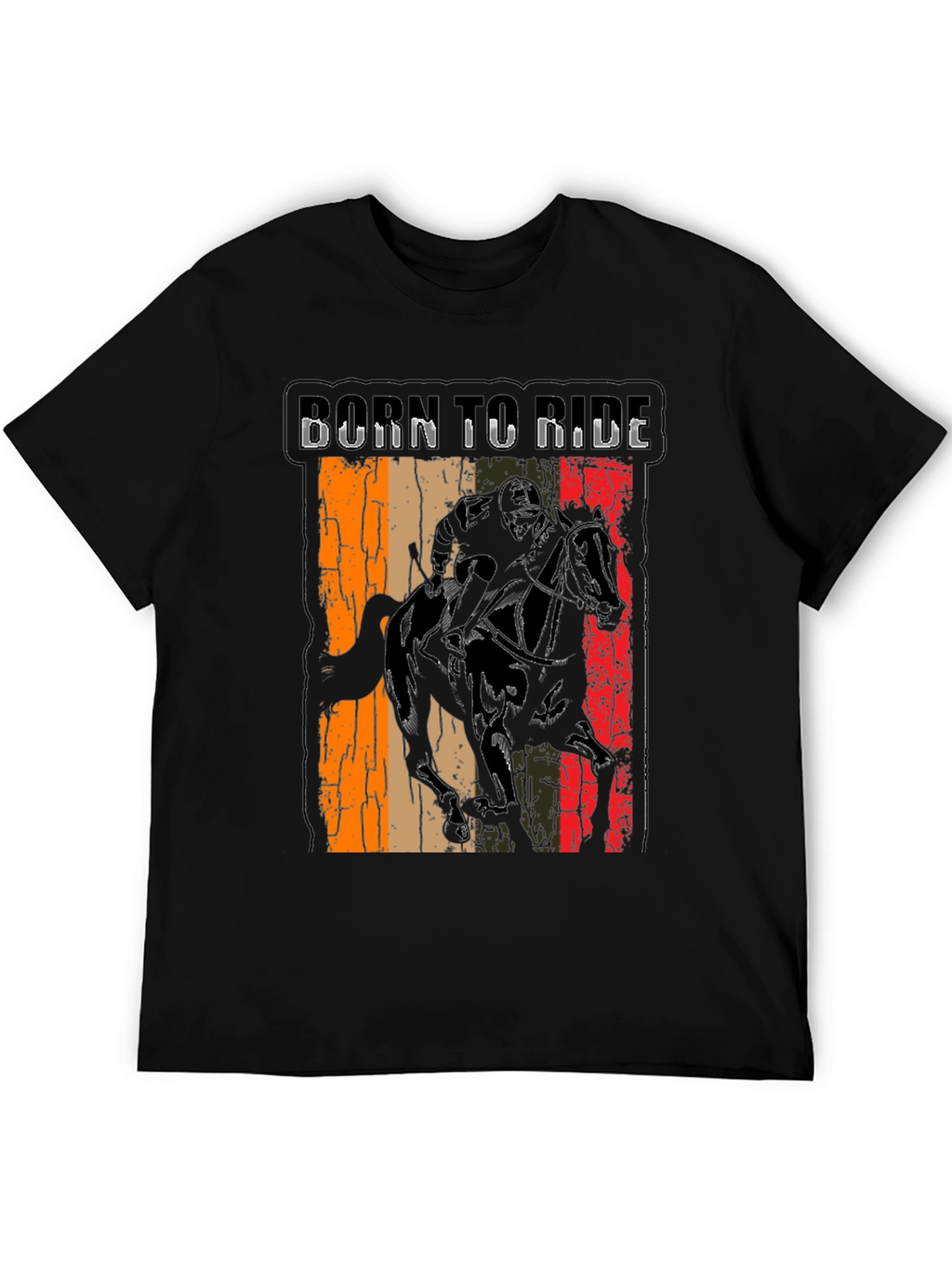 Born to Ride Graphic Tee - Equestrian Style