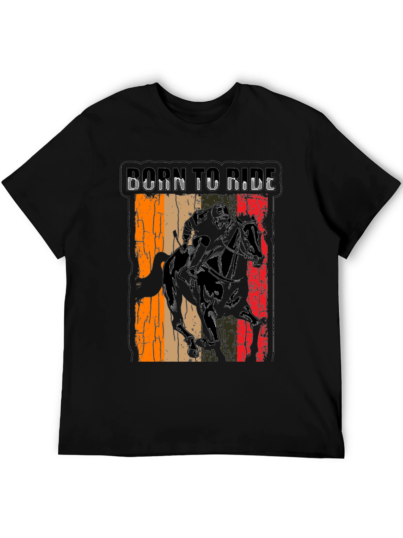 Born to Ride Graphic Tee - Equestrian Style